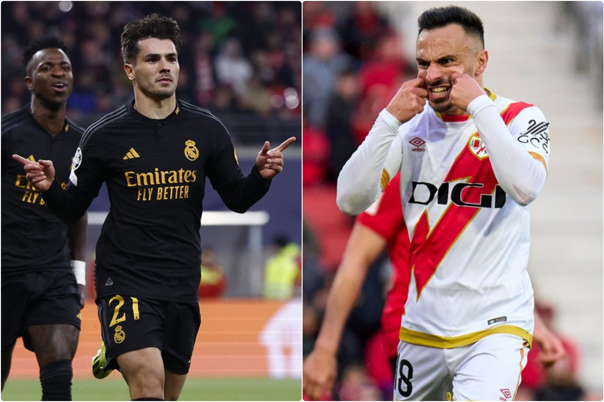 RATO VALLECANO vs REAL MADRID domingo 18 de febrero.