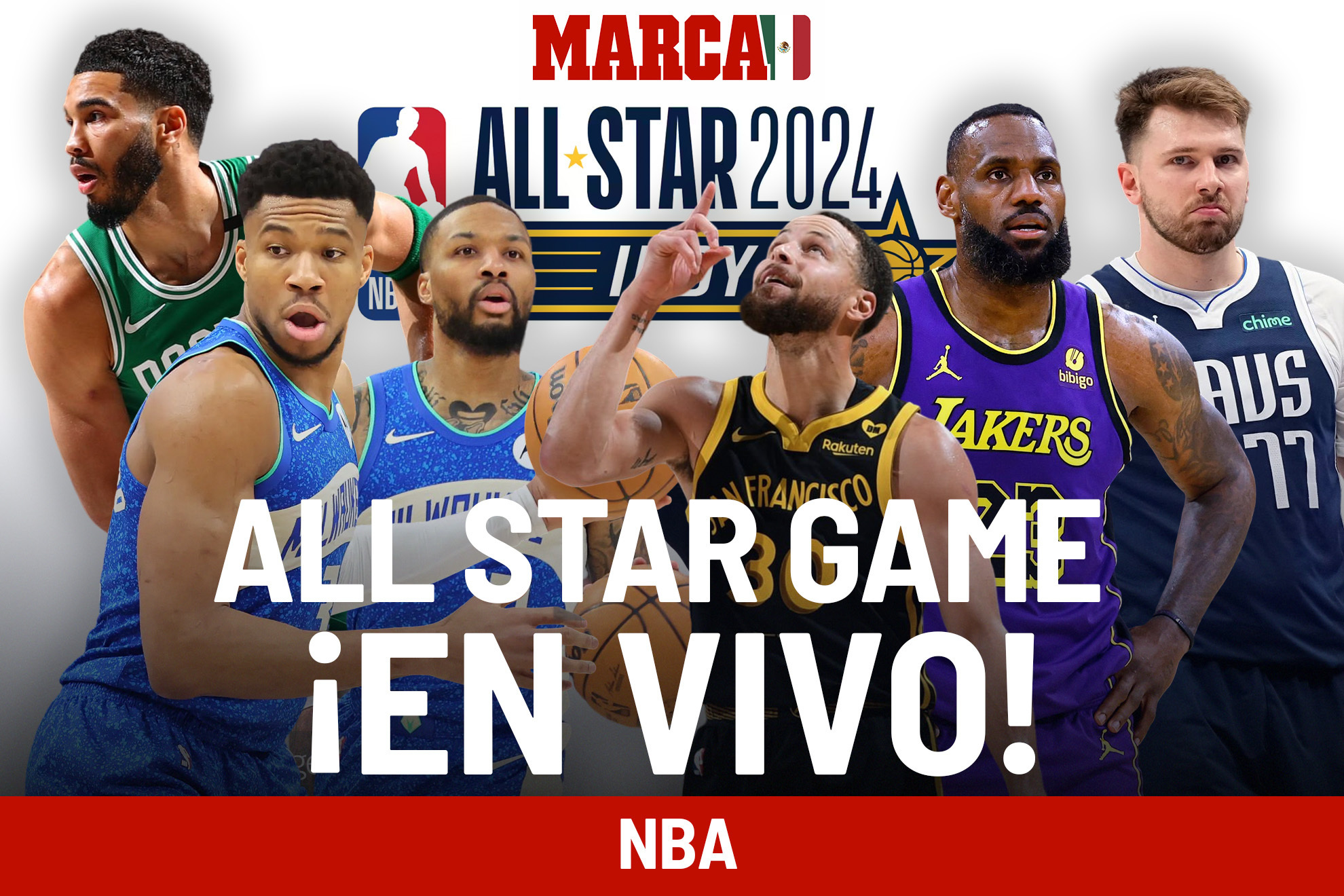 All-Star Game de la NBA 2024 EN VIVO. Juego de las Estrellas con Curry, LeBron y m�s