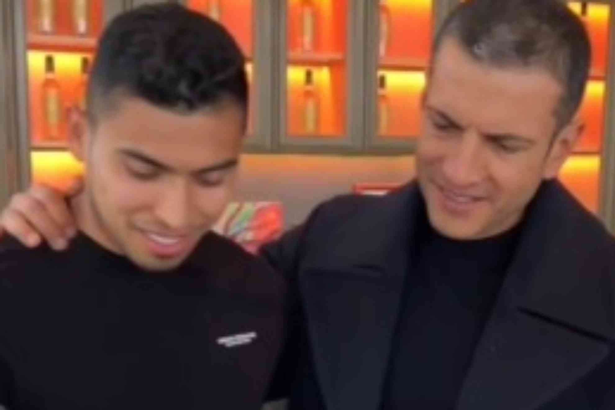 Orbel�n Pineda y Jaime Lozano.