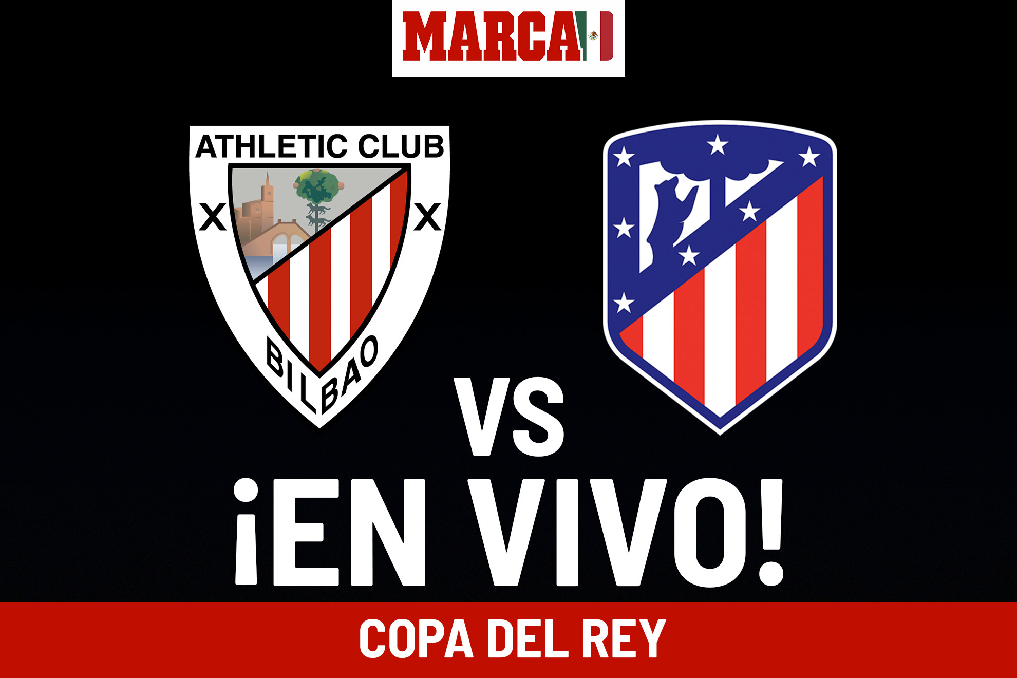 Athletic Bilbao vs Atlético Madrid EN VIVO. Semifinal hoy - Copa del