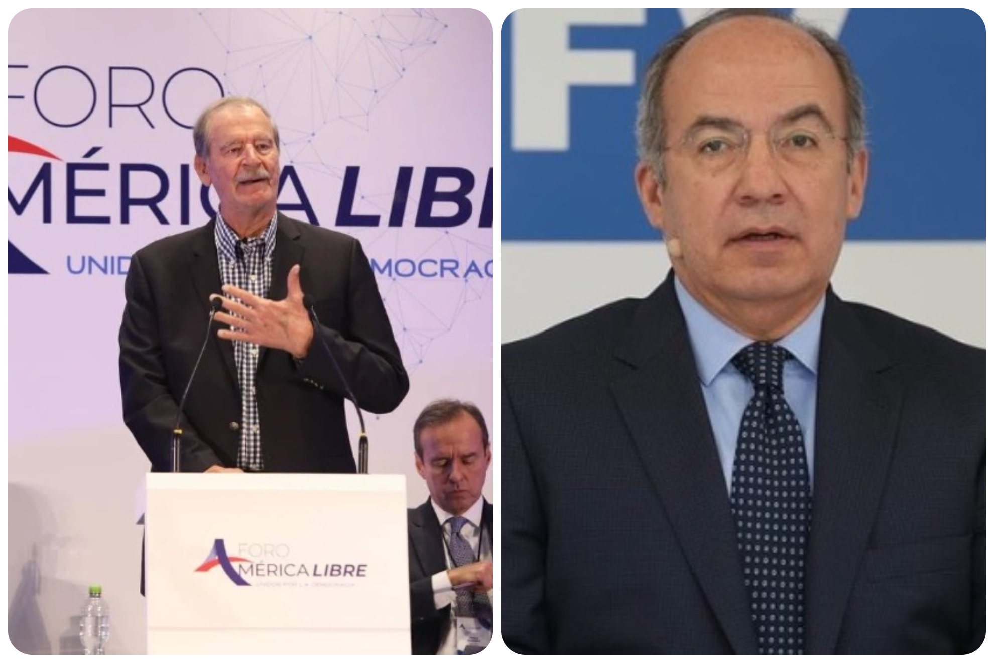 Fox fue presidente de M�xico del 2000 al 2006.