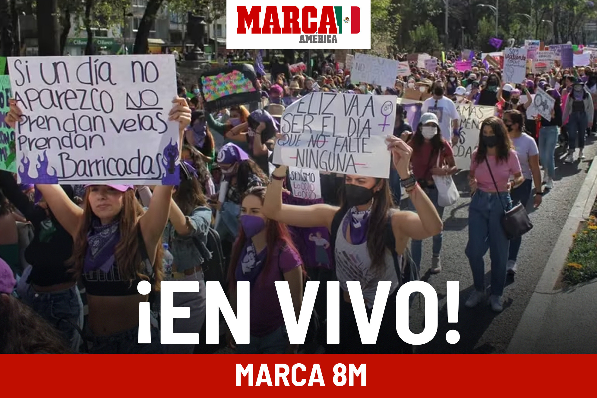 Marcha 8M EN VIVO hoy. Ruta en CDMX y minuto a minuto del recorrido feminista hoy 8 de marzo 2024
