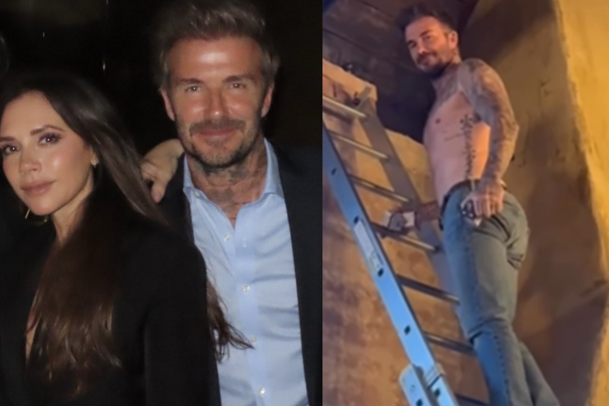 Victoria Beckham promueve a su marido David Beckham