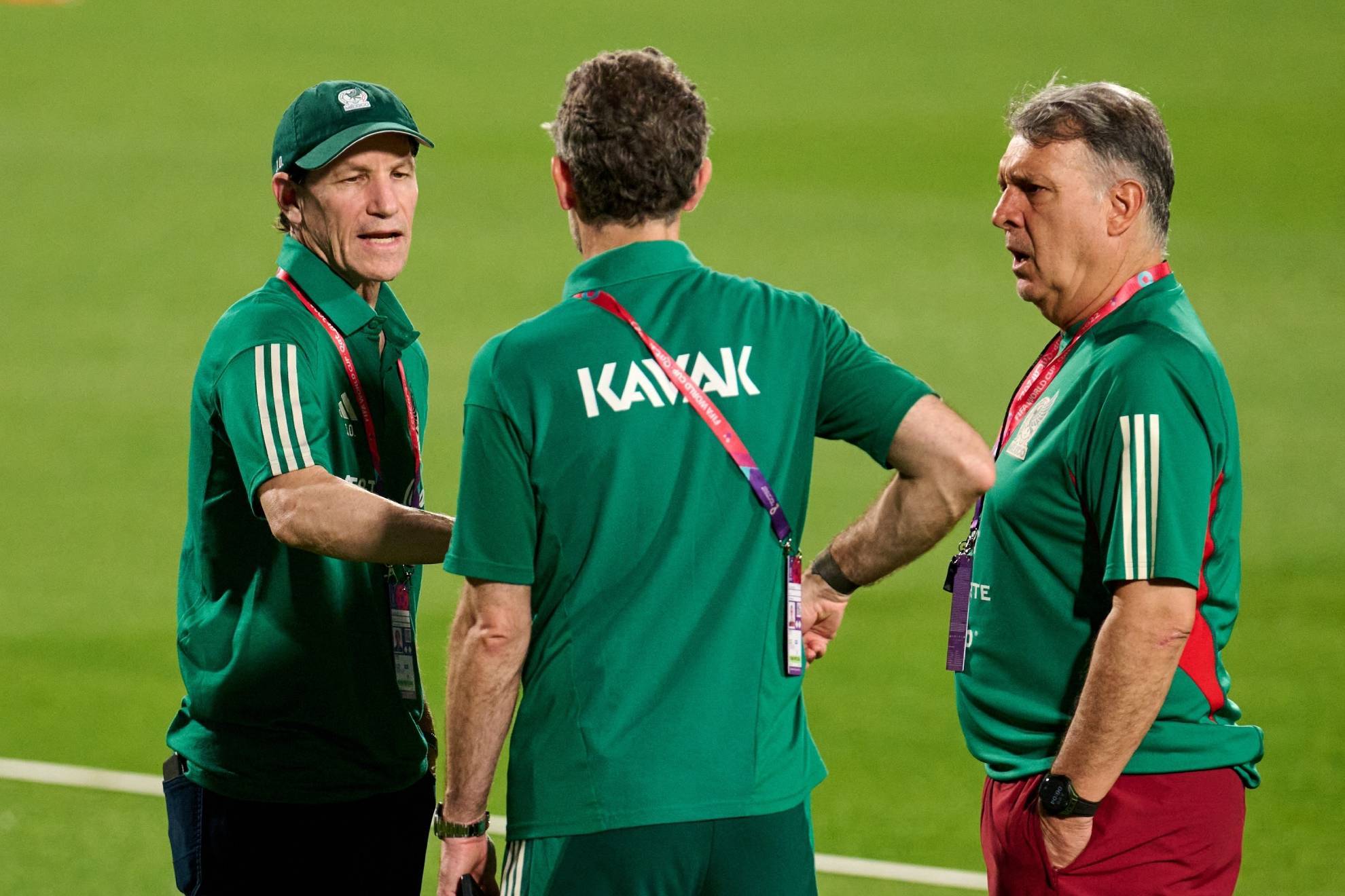 Ordiales y Tata Martino.