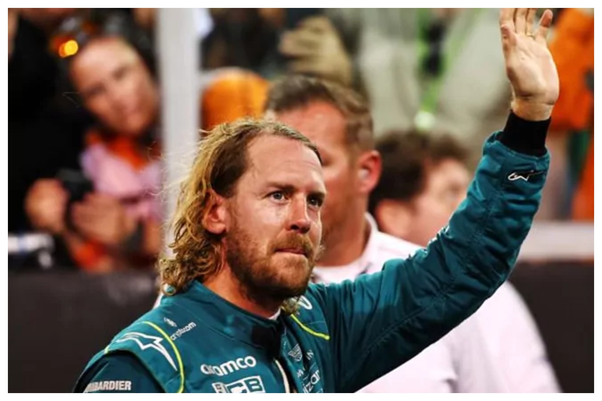 Vettel, en su despedida de la F1