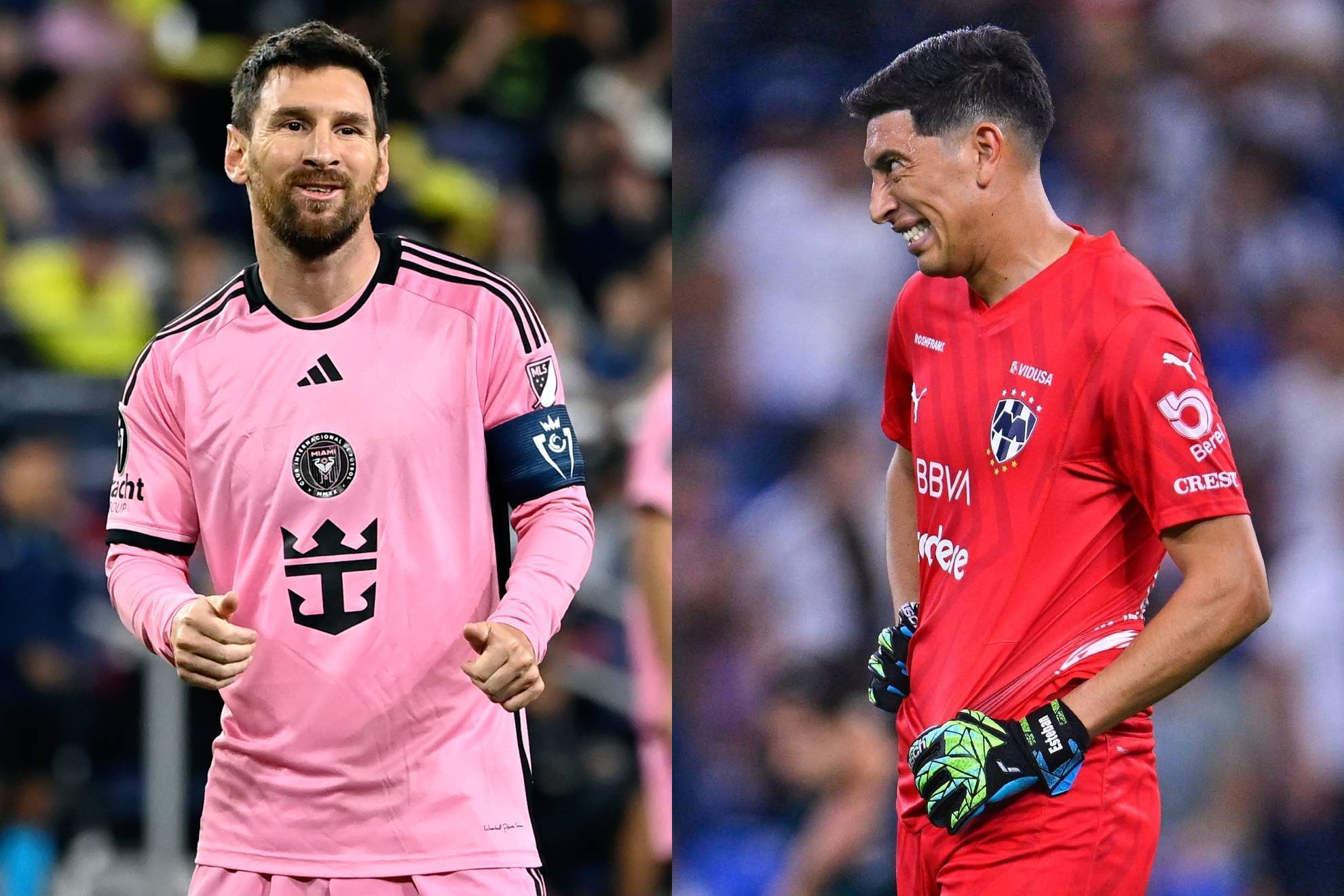 Esteban Andrada Lionel Messi CF Monterrey Inter Miami Concachampions