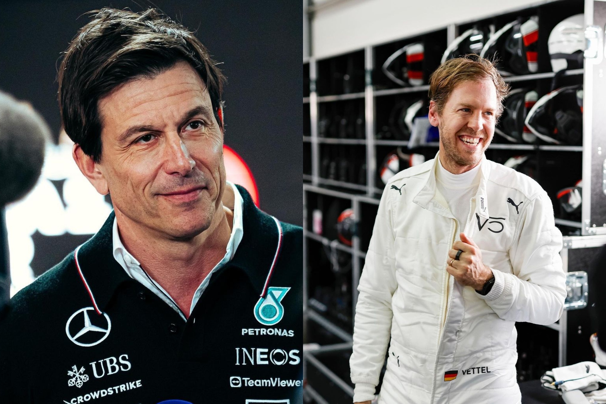 Toto Wolff podr�a estar detr�s de Sebastian Vettel para ocupar el asiento que deja Lewis Hamilton