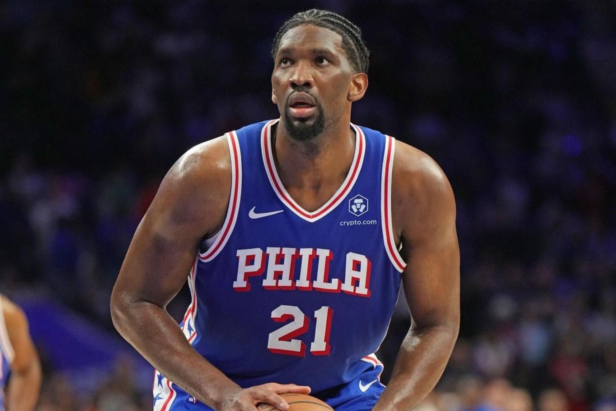 Joel Embiid, en un partido