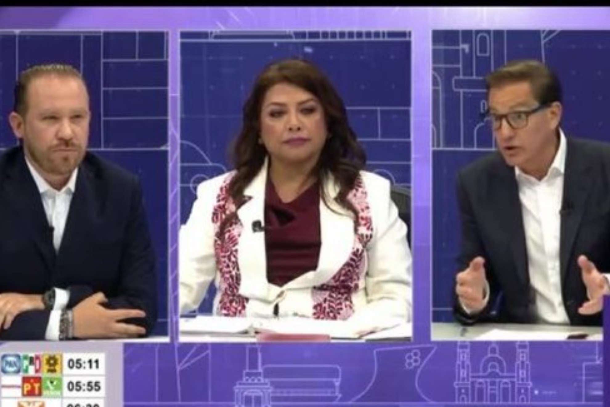 Debate CDMX 2024: "No eres clara, eres turbia" a "Es un basurero", las mejores frases de Clara Brugada, Salom�n Chertorivsky y Santiago Taboada
