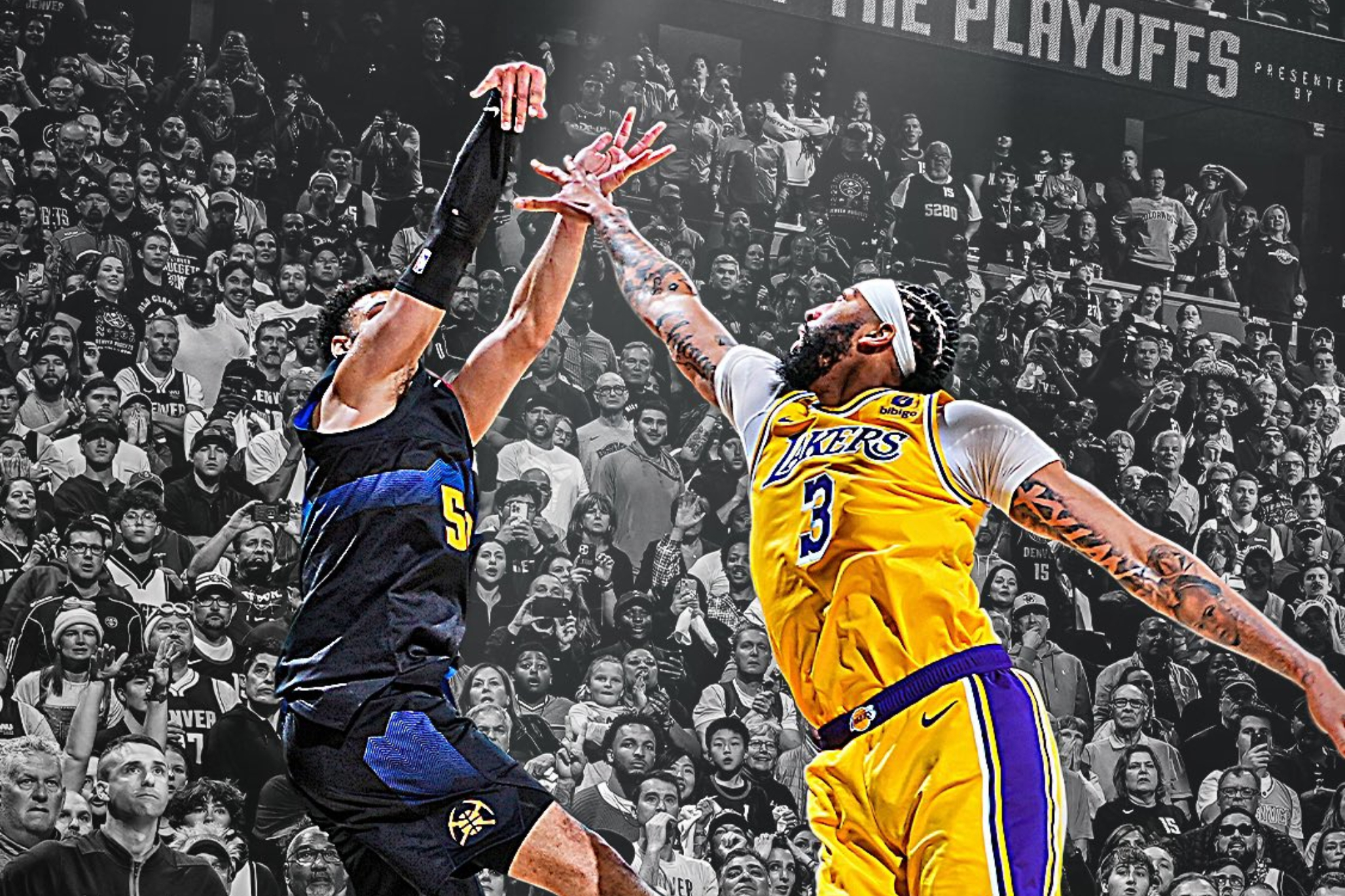 LAKERS vs NUGGETS Juego 3 HOY 25 de abril.