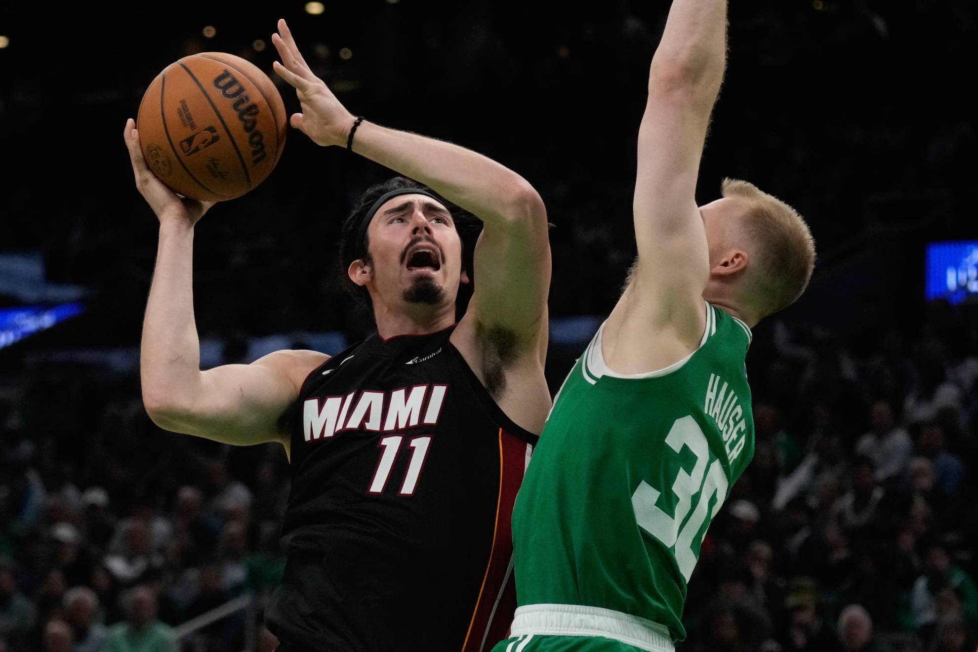 Jaime J�quez va por otra buena actuaci�n, ahora en casa de Miami Heat ante Celtics