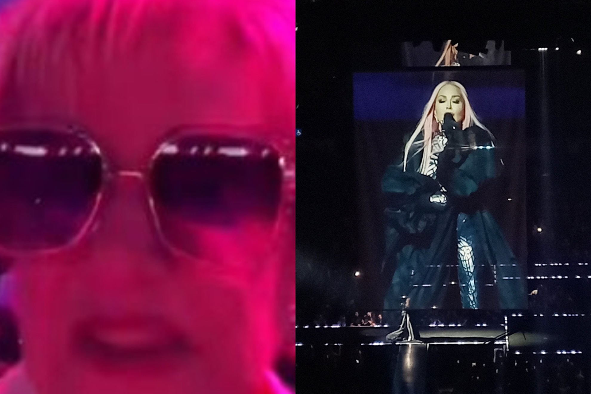 Maxine Wooside consigue boleto gratis y presume foto en concierto de Madonna
