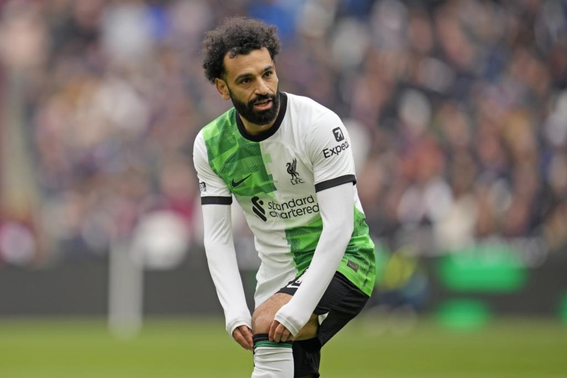 Mohamed Salah, en un partido