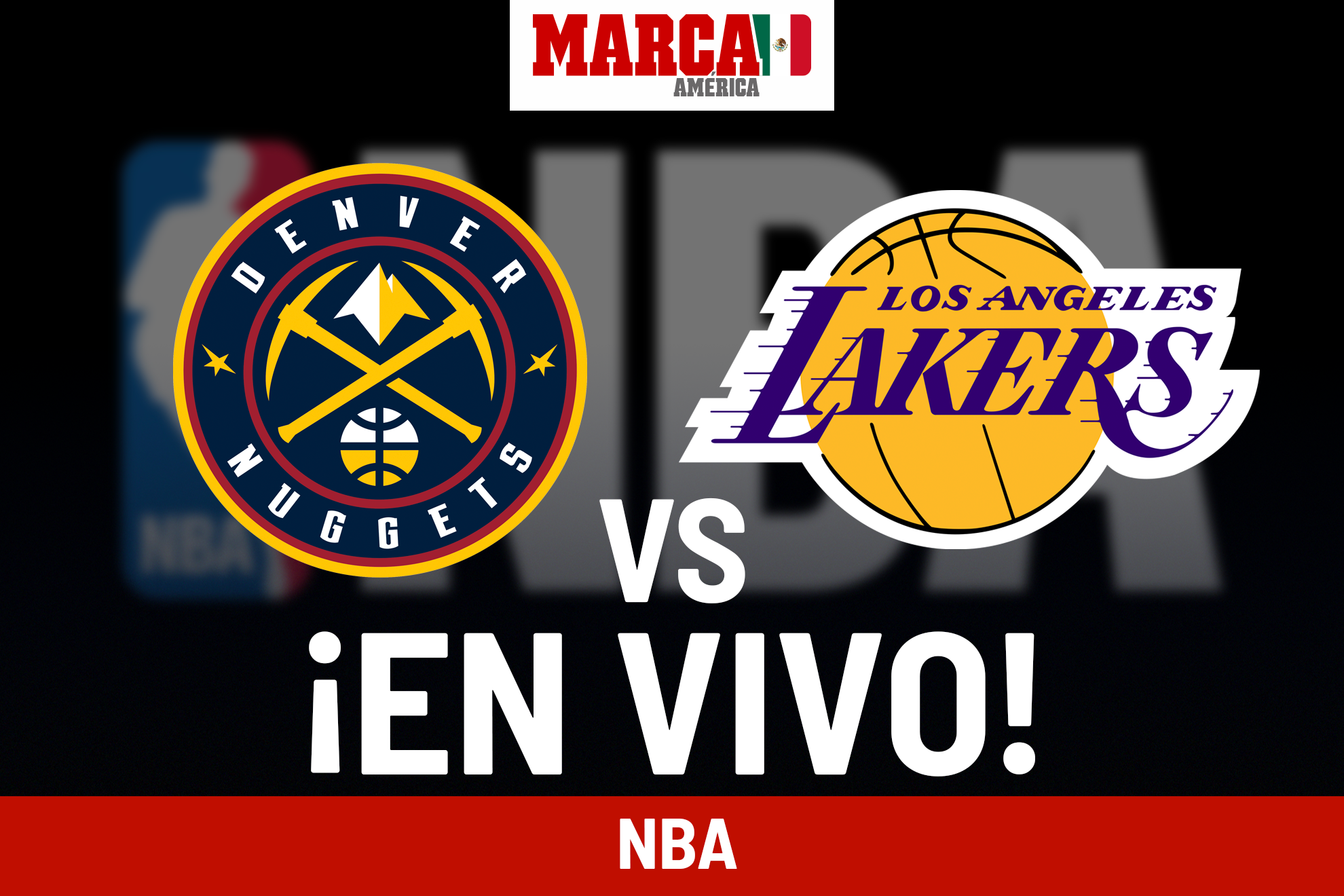 Nuggets vs Lakers EN VIVO. Juego 5 hoy - Playoffs NBA 2024