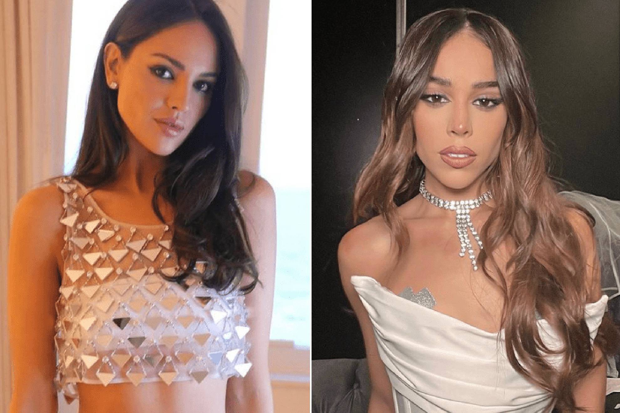 Danna Paola se inspira en Eiza Gonz�lez para protestar por las cr�ticas en su contra.