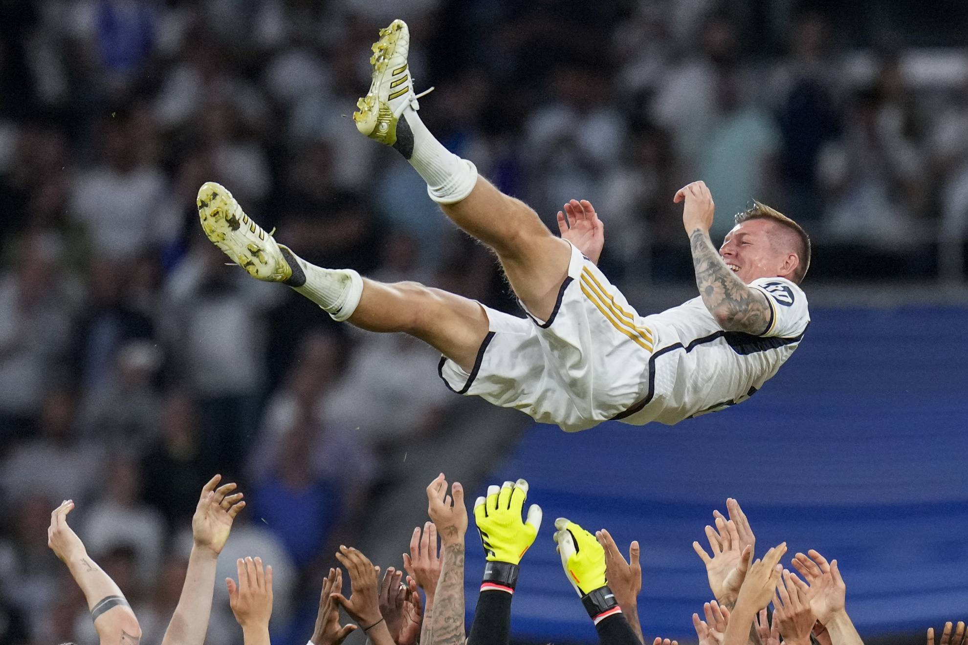 Kroos y una despedida de ensue�o con el Madrid