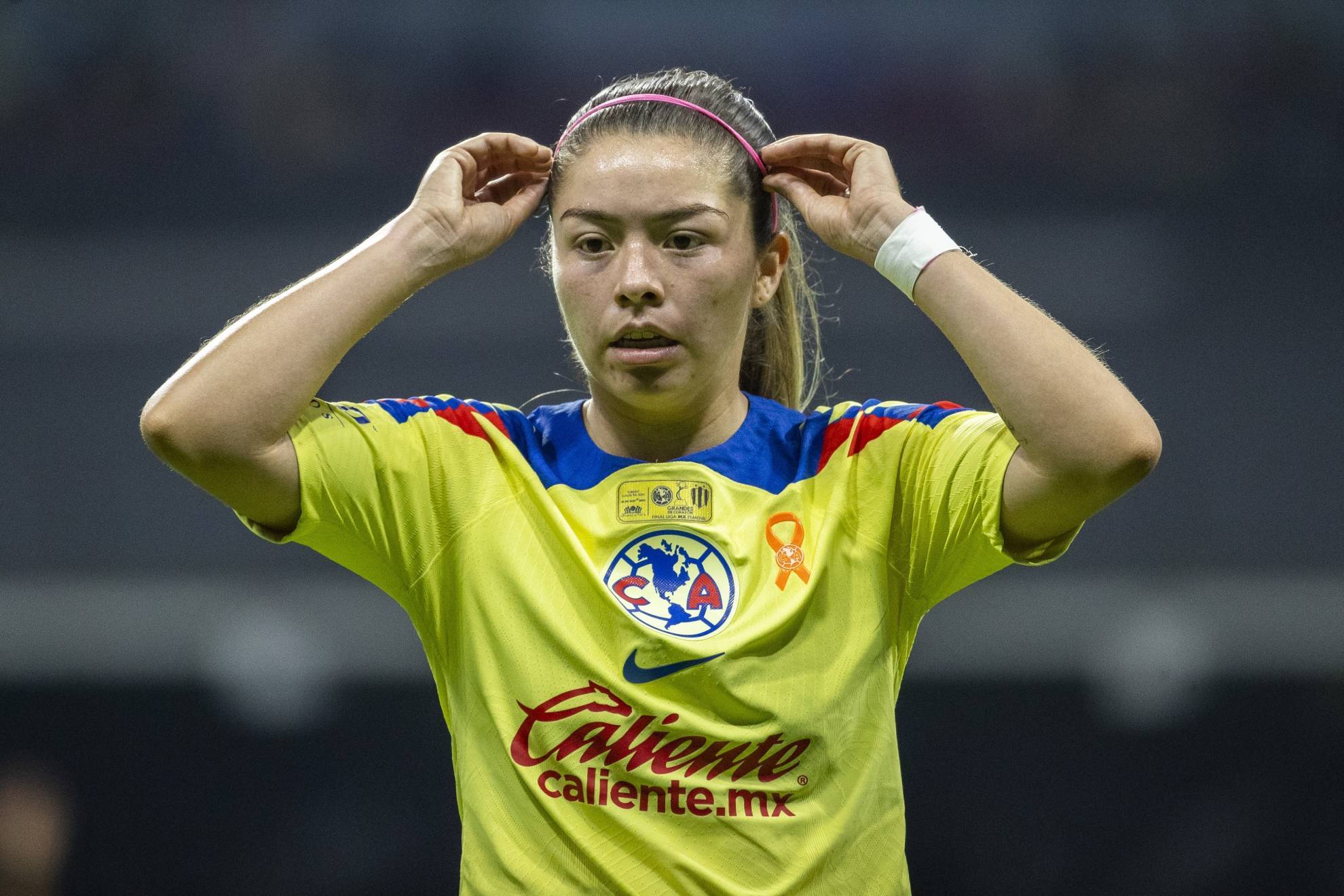 Katty Mart�nez ya fue campeona con Am�rica Femenil en el Clausura 2023.