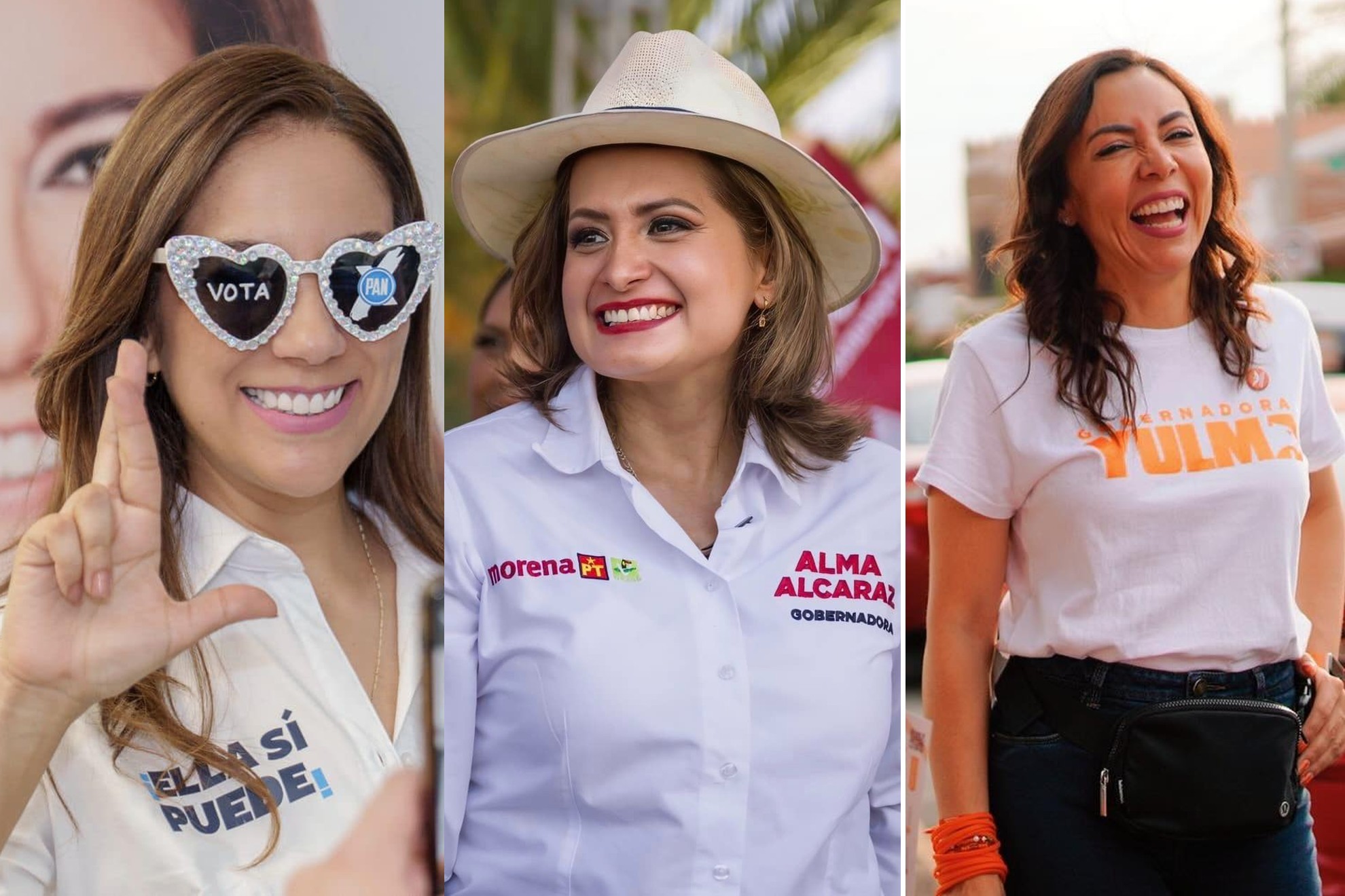 Guanajuato tendr� gobernadora. Son tres candidatas las que buscan el voto de la ciudadan�a  en las elecciones 2024