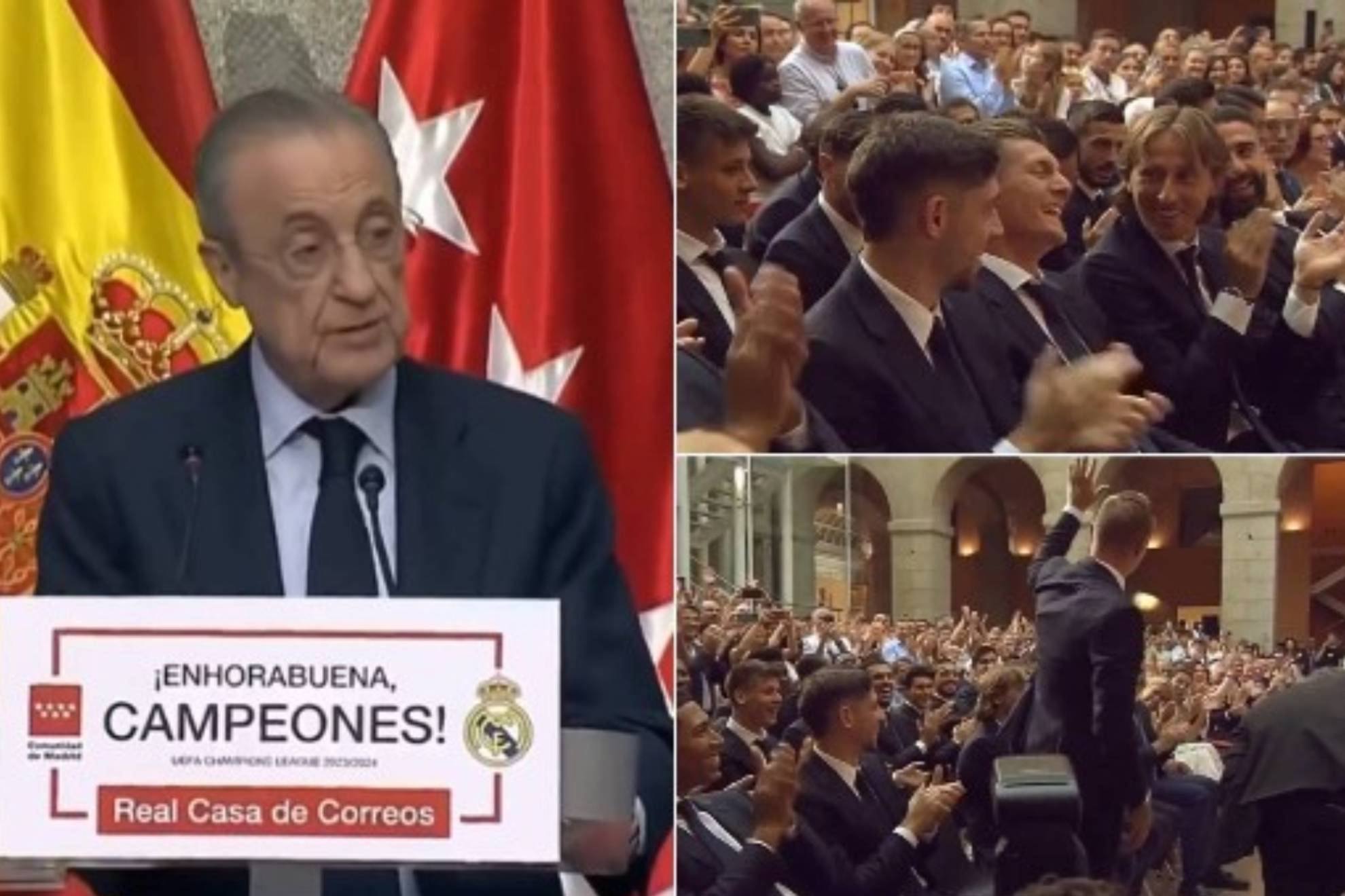 Florentino P�rez Toni Kroos Real Madrid Champions League