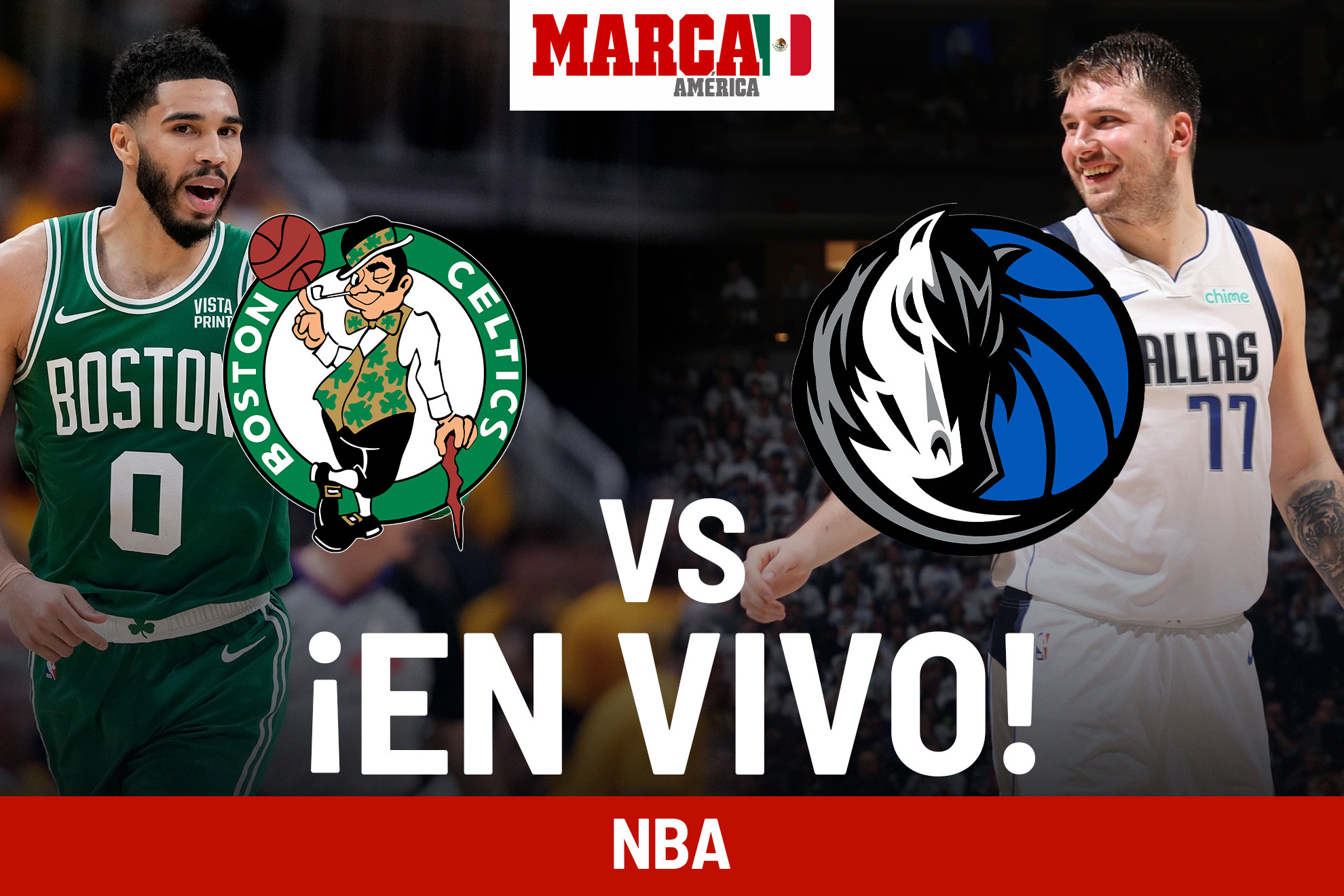 Celtics vs Mavericks EN VIVO Online. Partido hoy Luka Doncic - Final NBA 2024