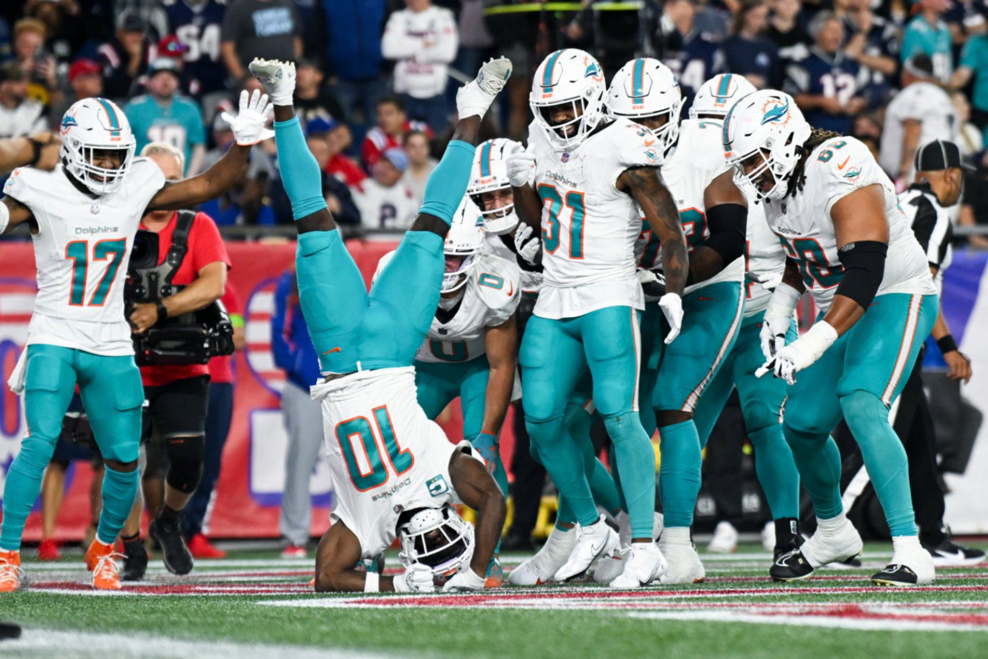 Tyreek Hill es ahora pieza importante en los Miami Dolphins