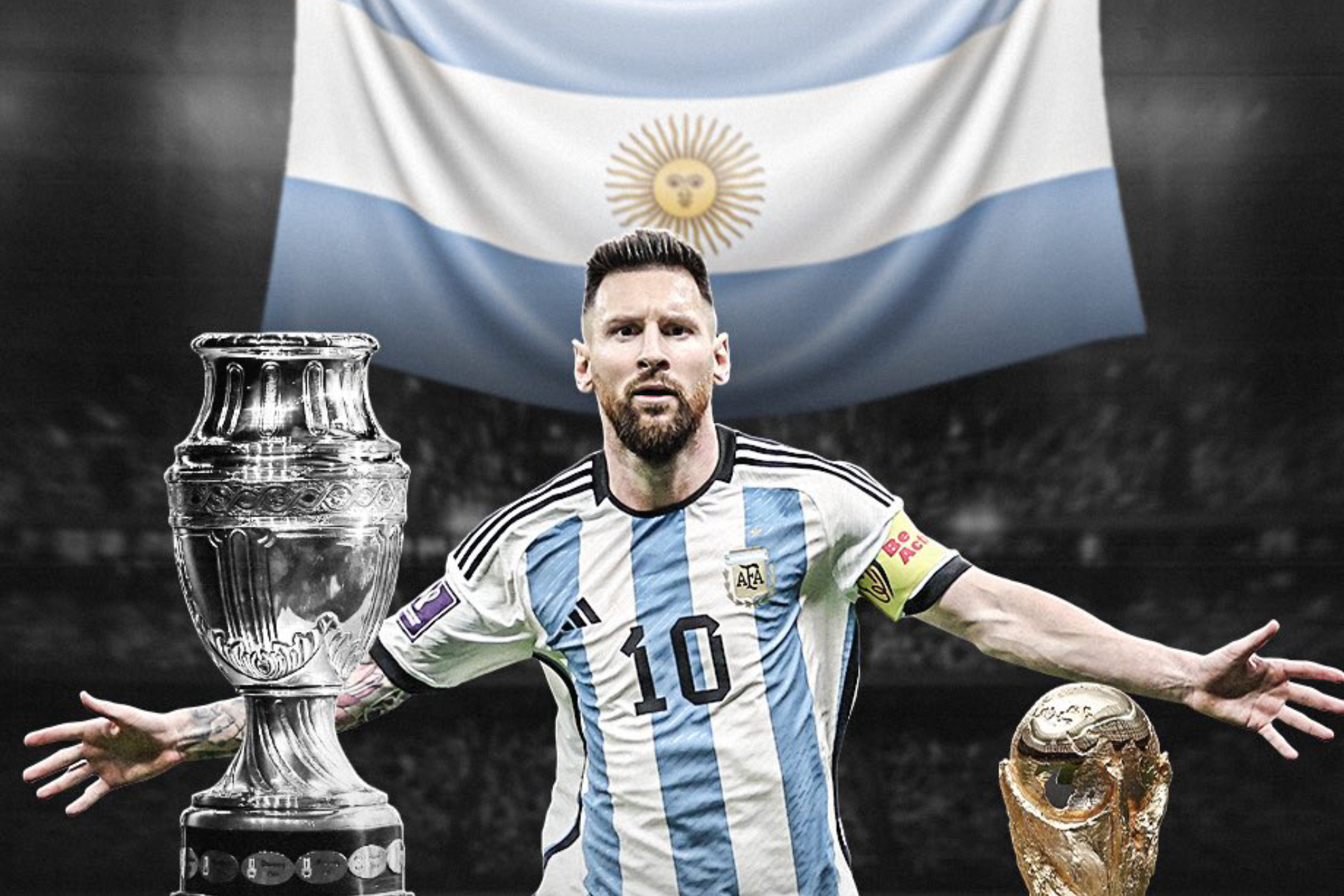 Argentina es el campe�n vigente y amplio favorito para llevarse la Copa Am�rica 2024