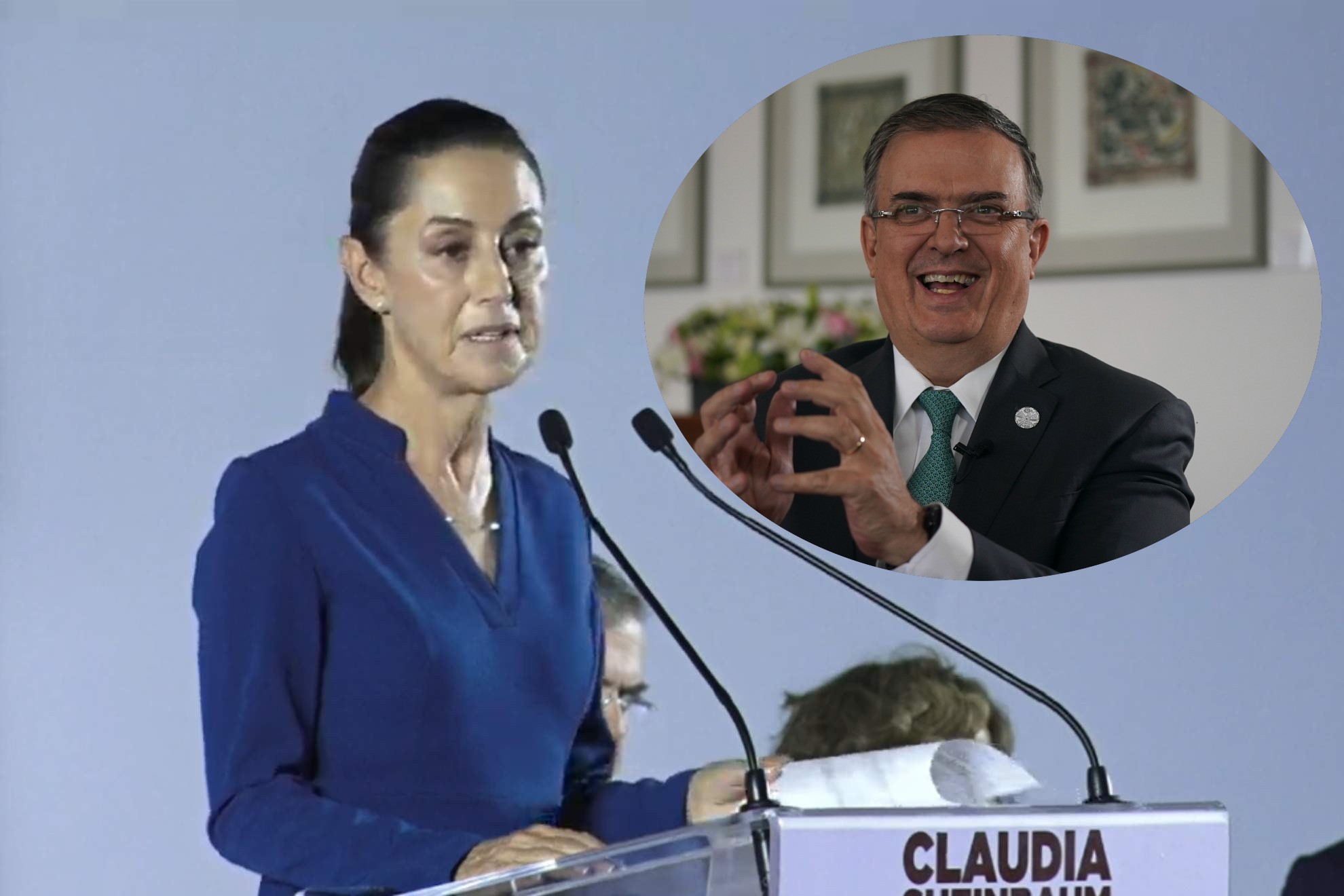 Claudia Sheinbaum presenta primeros seis integrantes para gabinete presidencial; nombra a Marcelo Ebrard como Secretario de Econom�a
