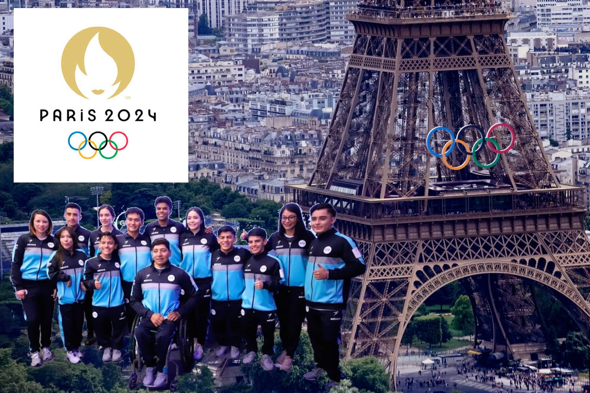 Orgullo del centro del pa�s se prepara para defender los colores de la bandera mexicana en Par�s 2024