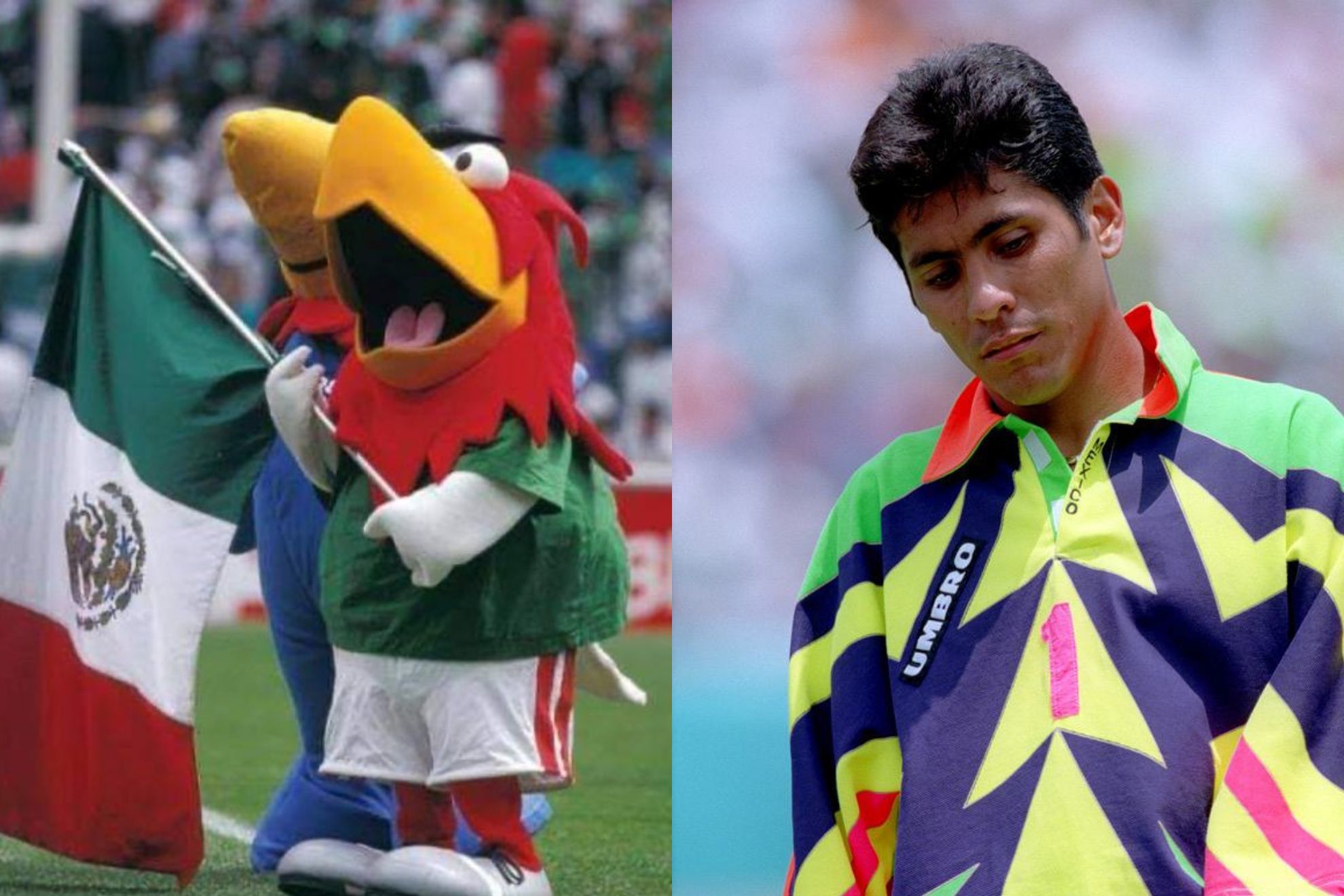 Historia de la mascota de la Selecci�n y el portero de M�xico
