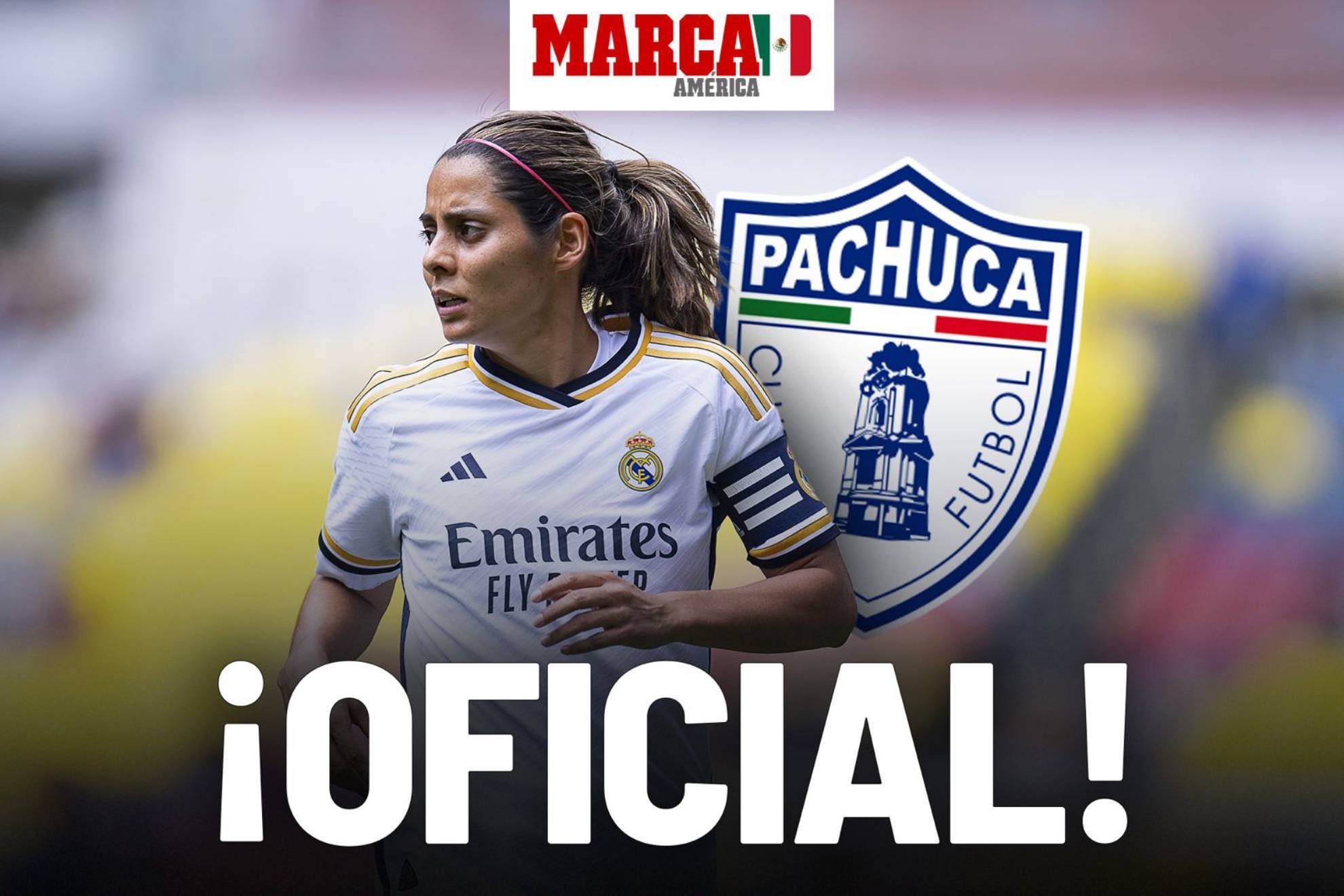 Kenti Robles, nueva jugadora de Pachuca de Liga MX Femenil
