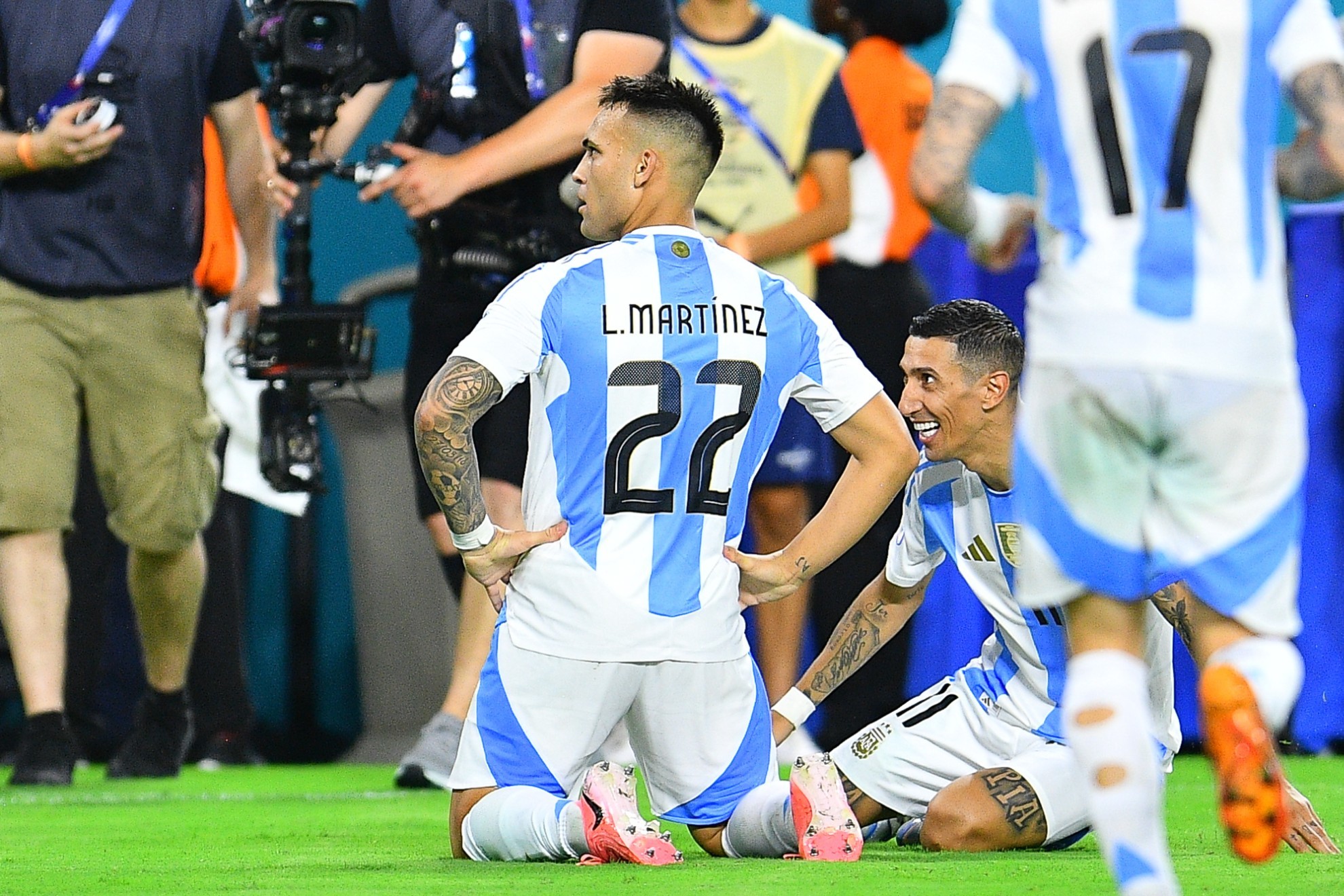Resumen Argentina vs. Per�: Sin Messi, la albiceleste consigue su tercera victoria de Copa Am�rica y esperan rival en cuartos