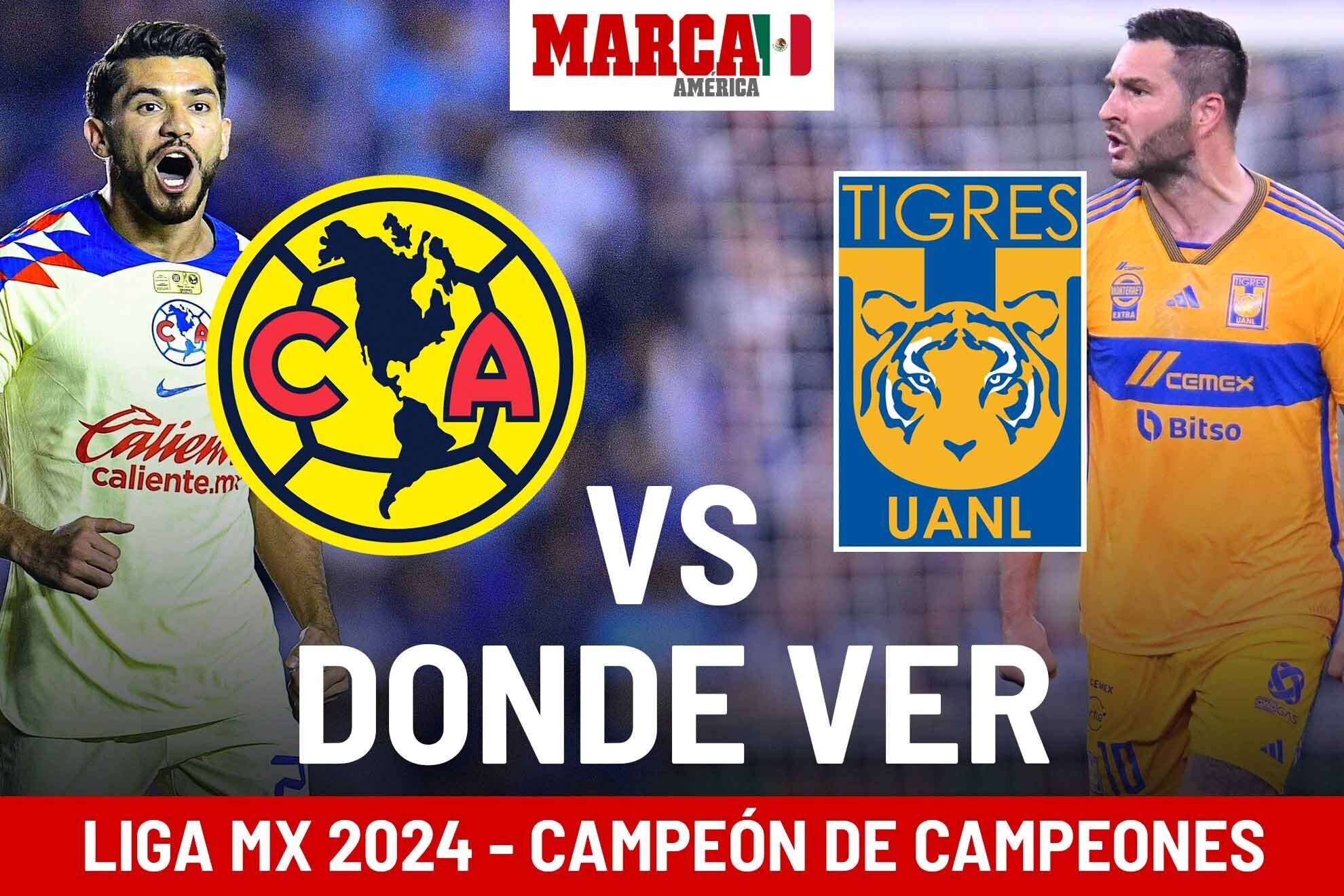 AM�RICA vs TIGRES HOY domingo 30 de junio.