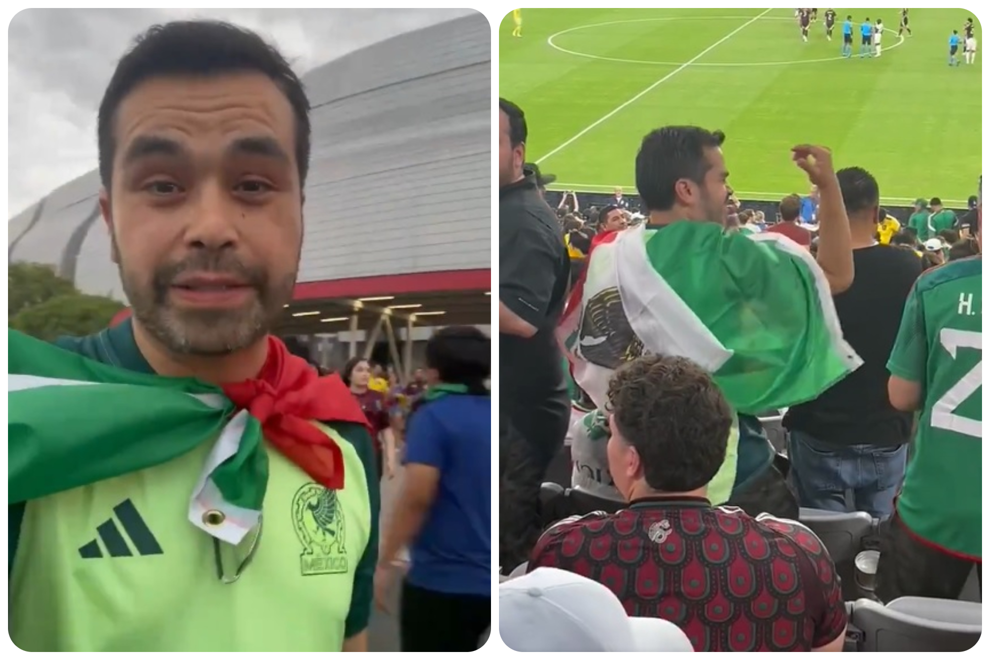 �lvarez M�ynez vio en vivo la eliminaci�n de M�xico en la Copa Am�rica.