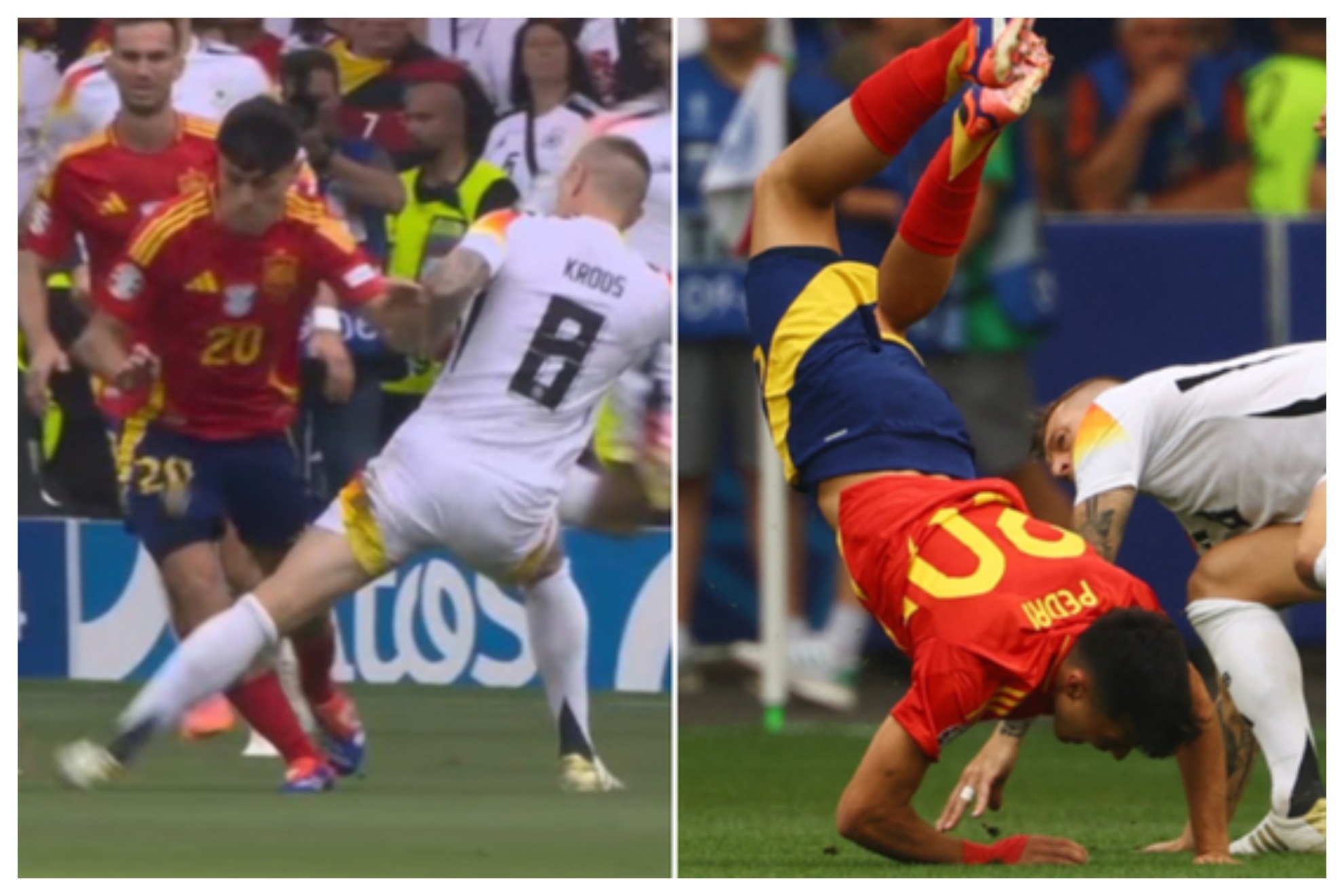 Pedri no le guarda rencor a Kroos tras dejarle fuera de la Eurocopa