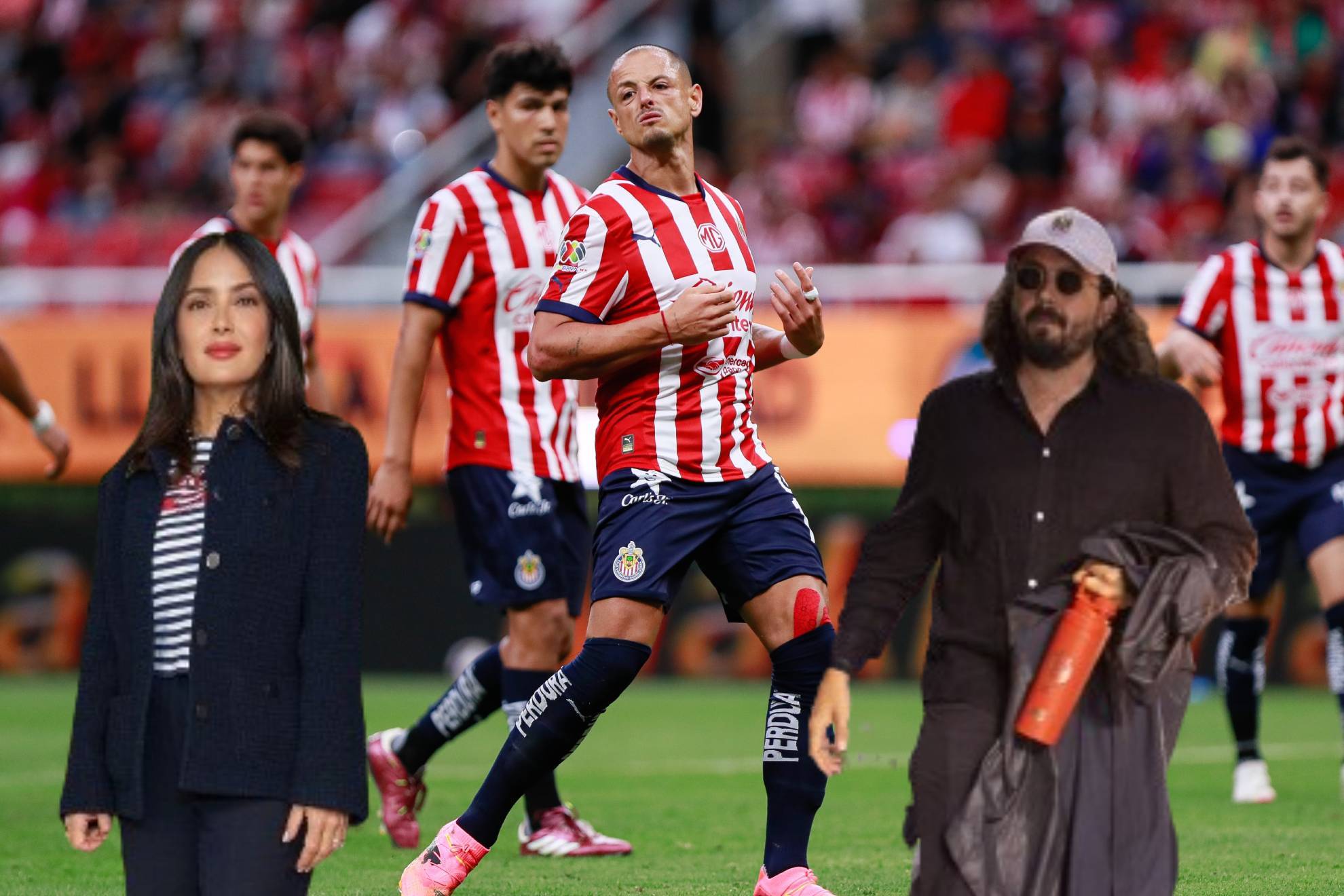 Salma Hayek Chivas Amaury Vergara Liga MX CD Guadalajara
