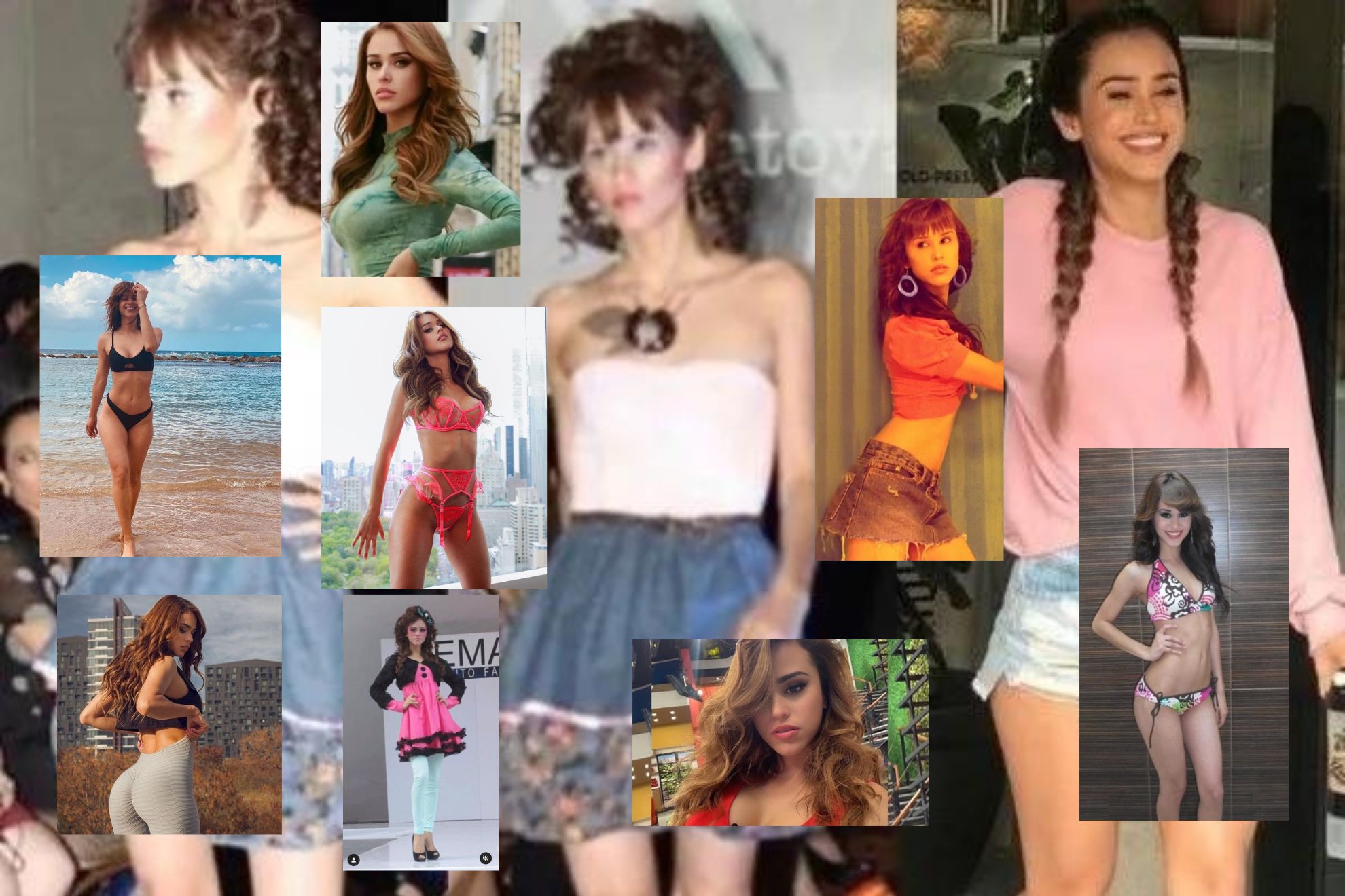 Yanet Garc�a: as� fue la brutal transformaci�n de su esbelto cuerpo hasta la belleza que es hoy