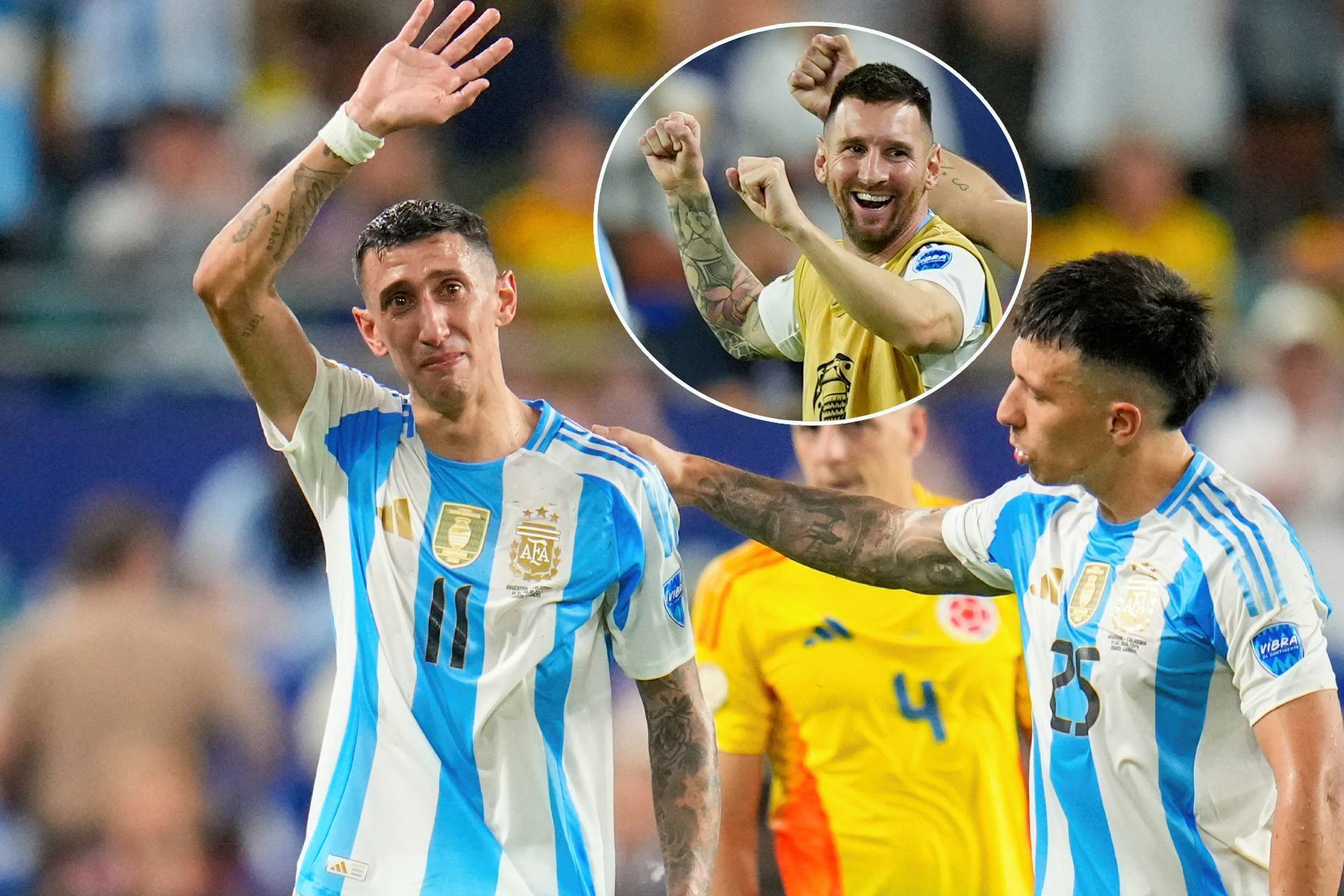 �ngel Di Mar�a Selecci�n de Argentina Copa Am�rica