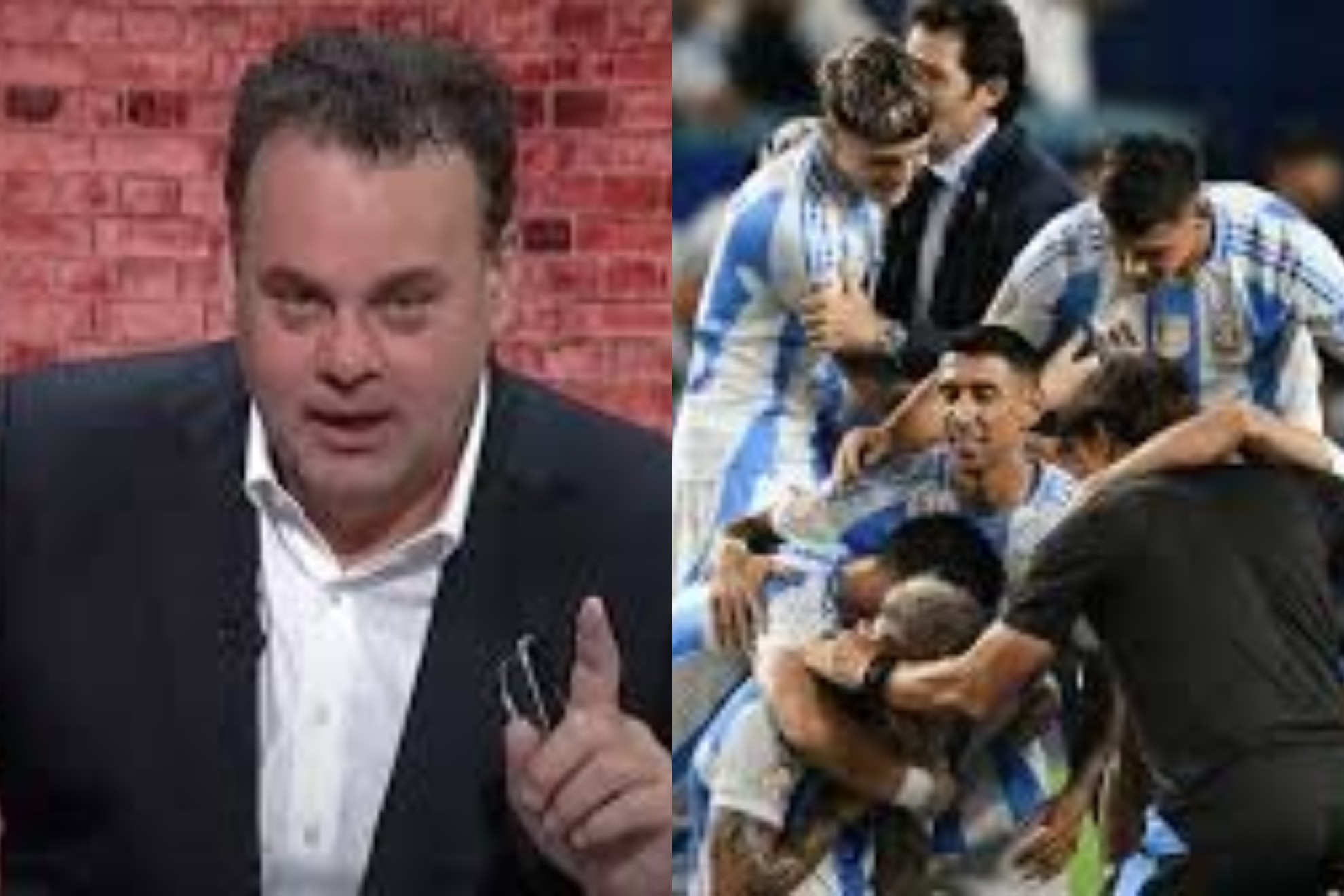David Faitelson, tras la Final de Copa Am�rica: Argentina, la mejor selecci�n del mundo... Punto