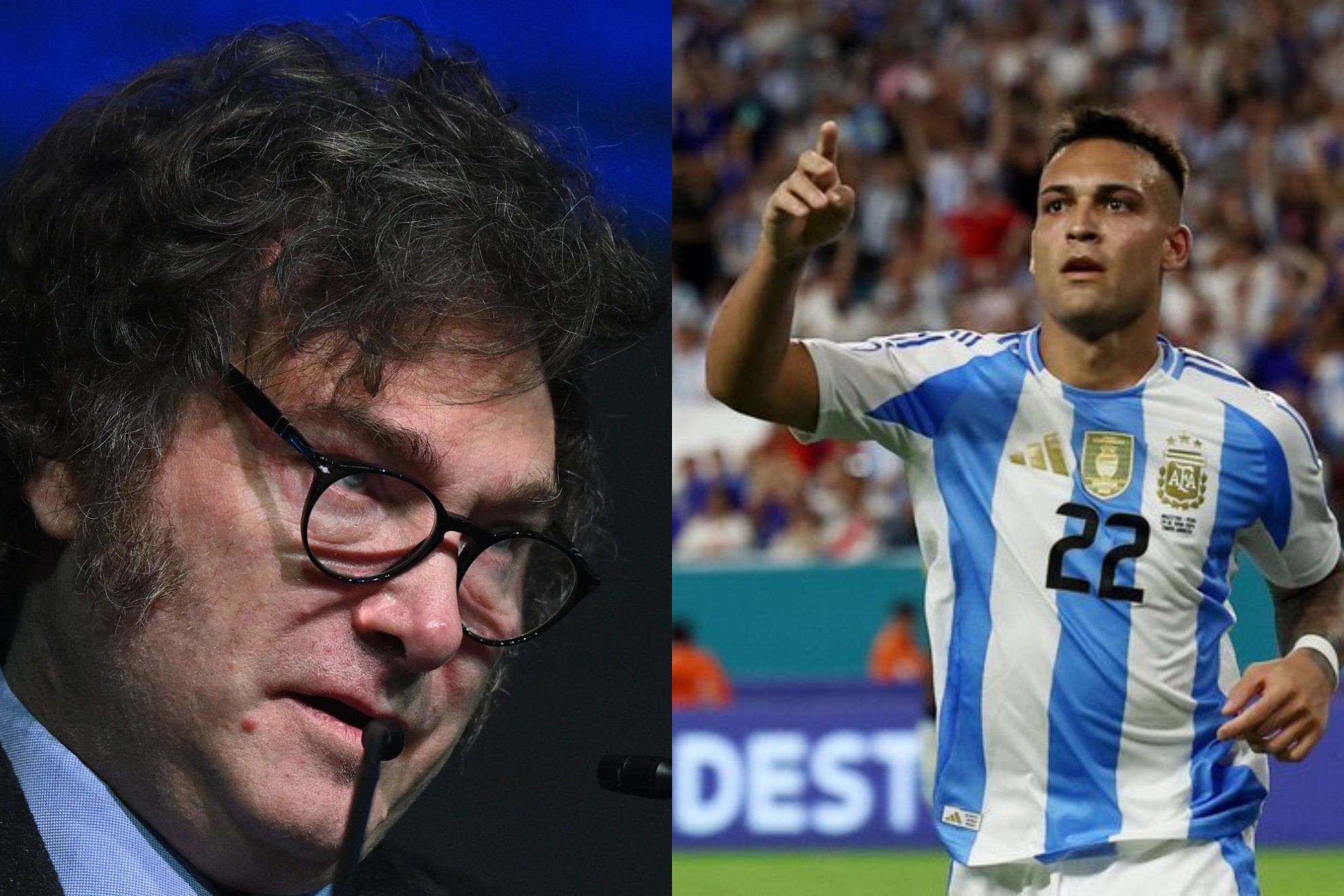 Javier Milei celebra bicampeonato de Argentina en Copa Am�rica: �Campeones otra vez!