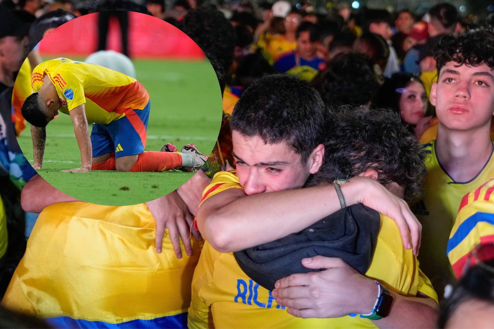 Decepcionante derrota para los no colombianos, por ello pesa tanto en ese pa�s el no ver campe�n a su selecci�n