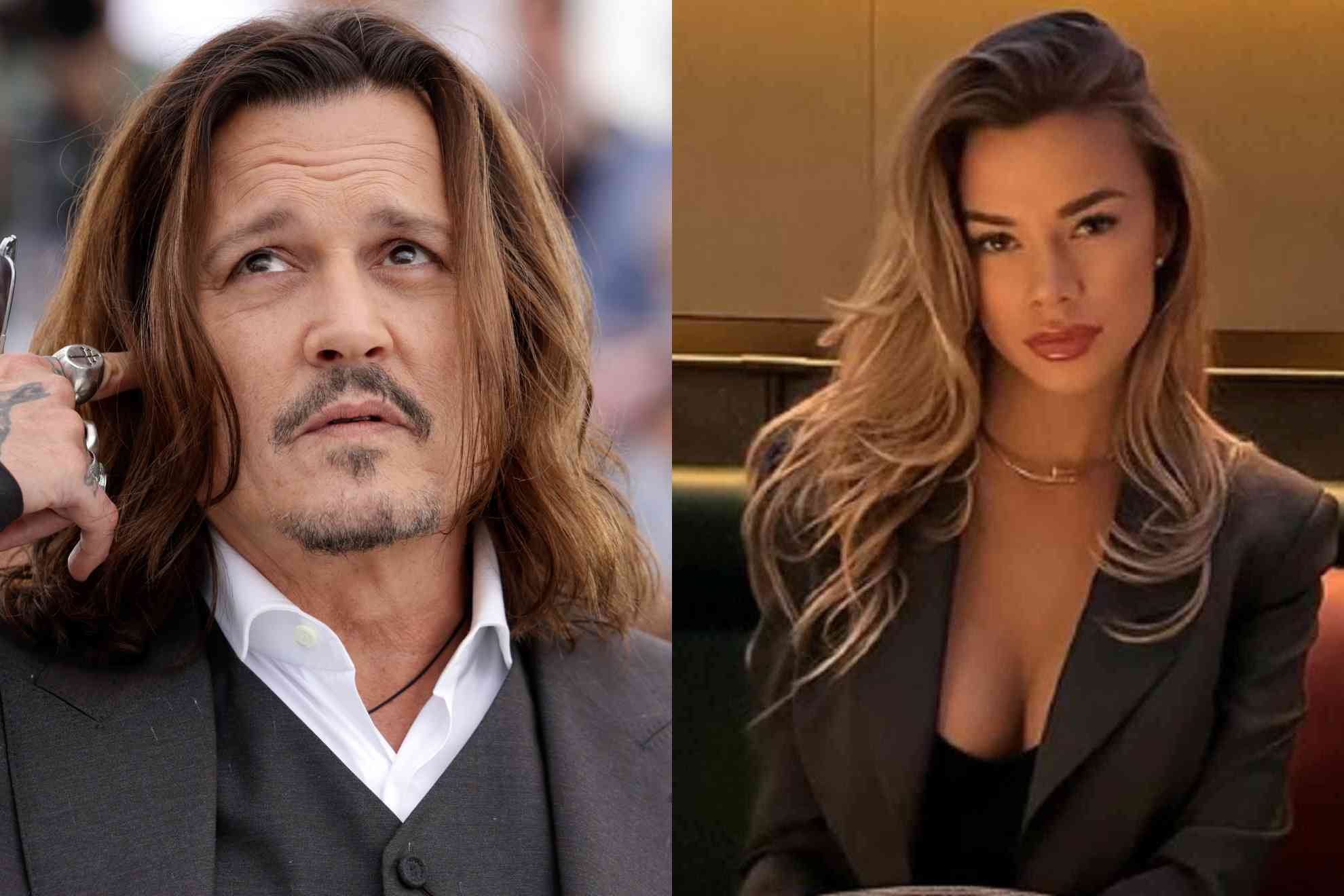Johnny Depp y Yulia Vlasova.