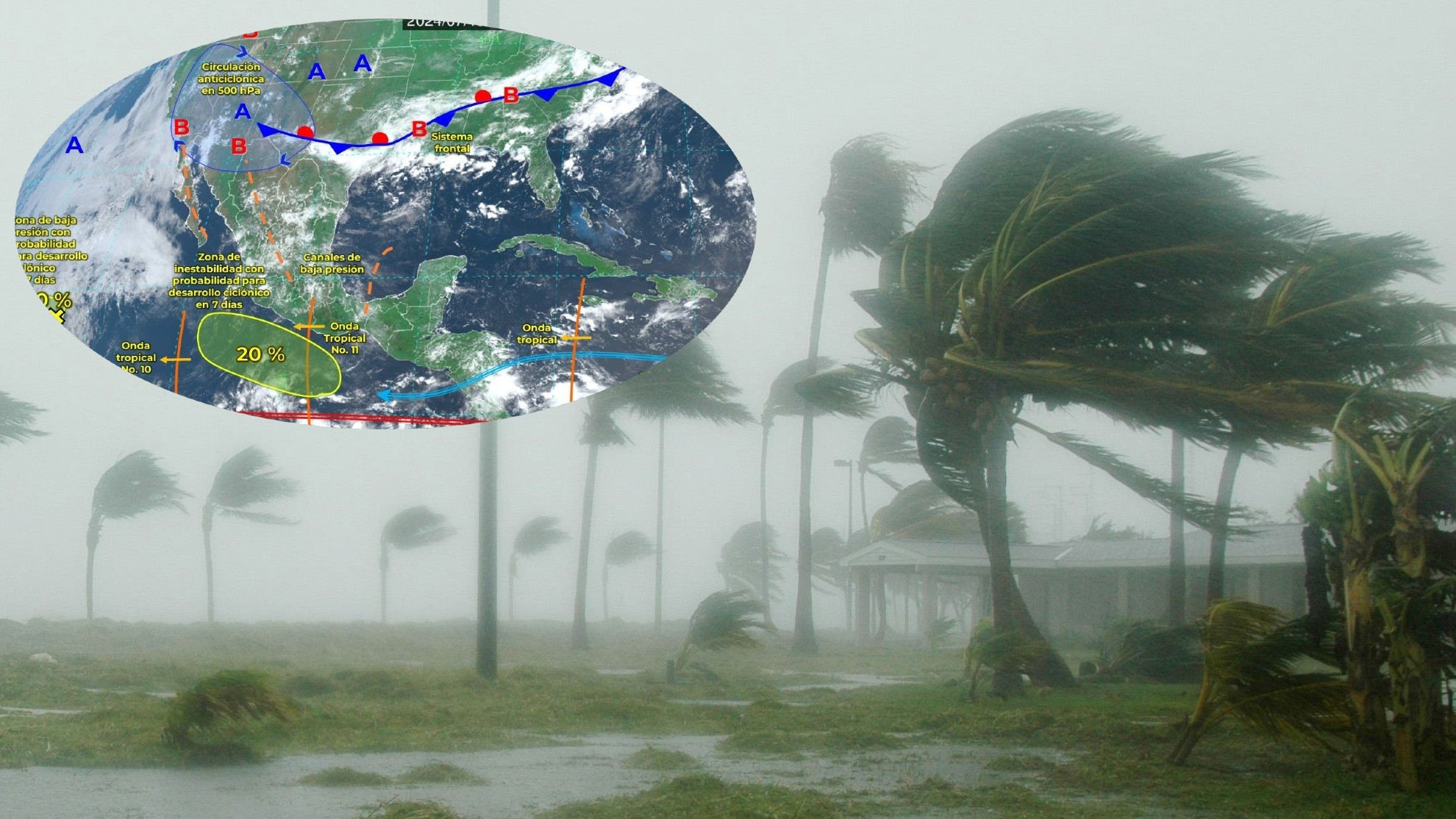 Bud podr�a formarse en las pr�ximas horas en M�xico y se esperan lluvias intensas