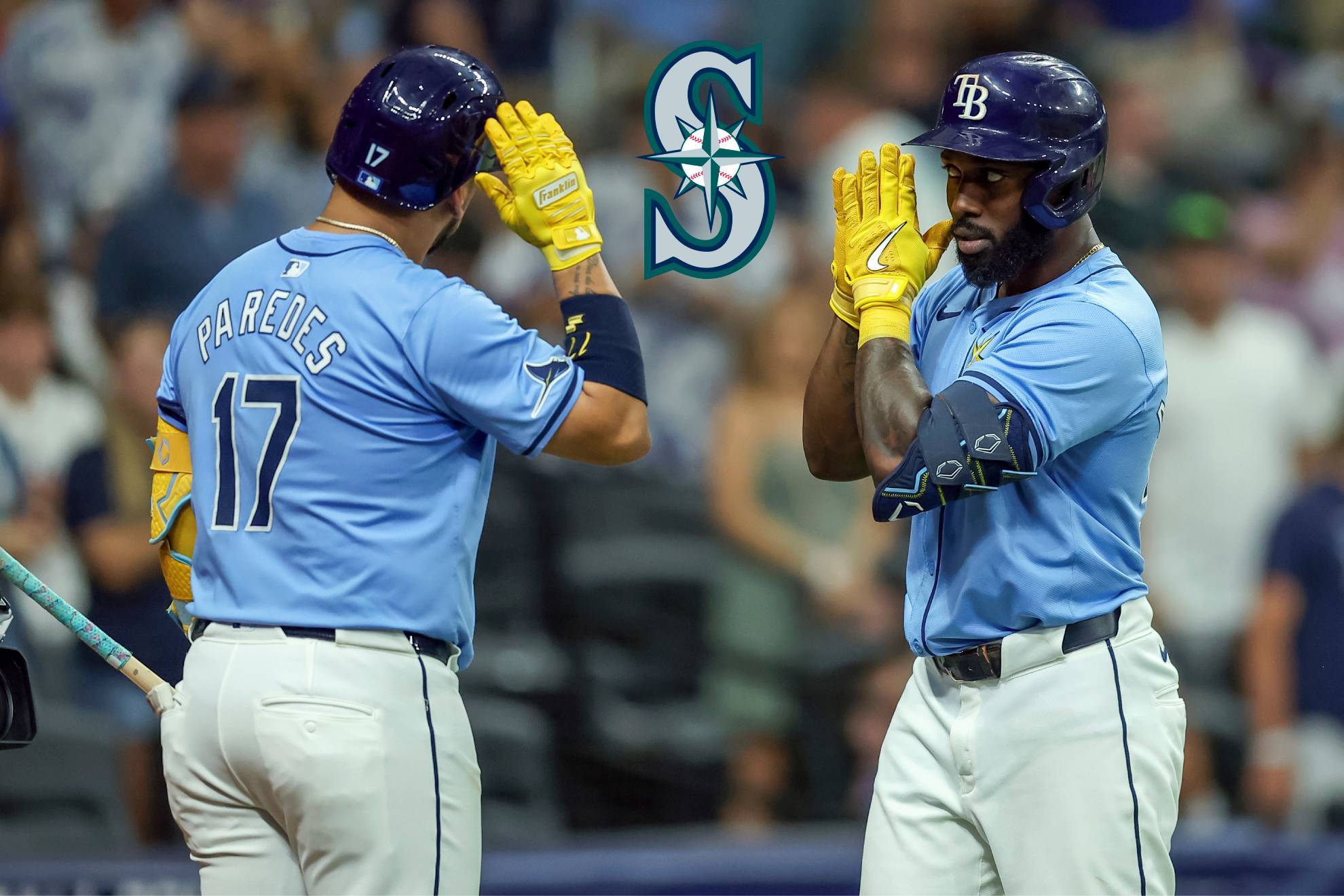 Isaac Paredes Randy Arozarena Tampa Bay Rays MLB