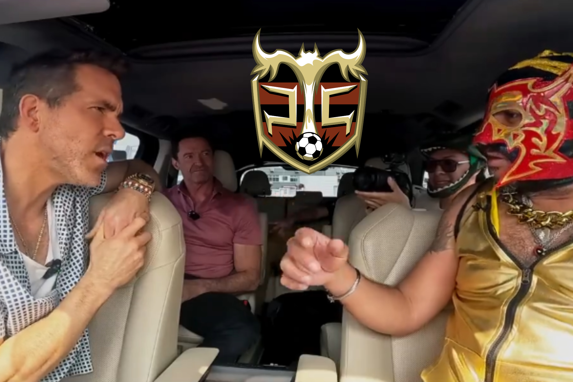 Reynolds, Jackman y Escorpi�n en Al Volante