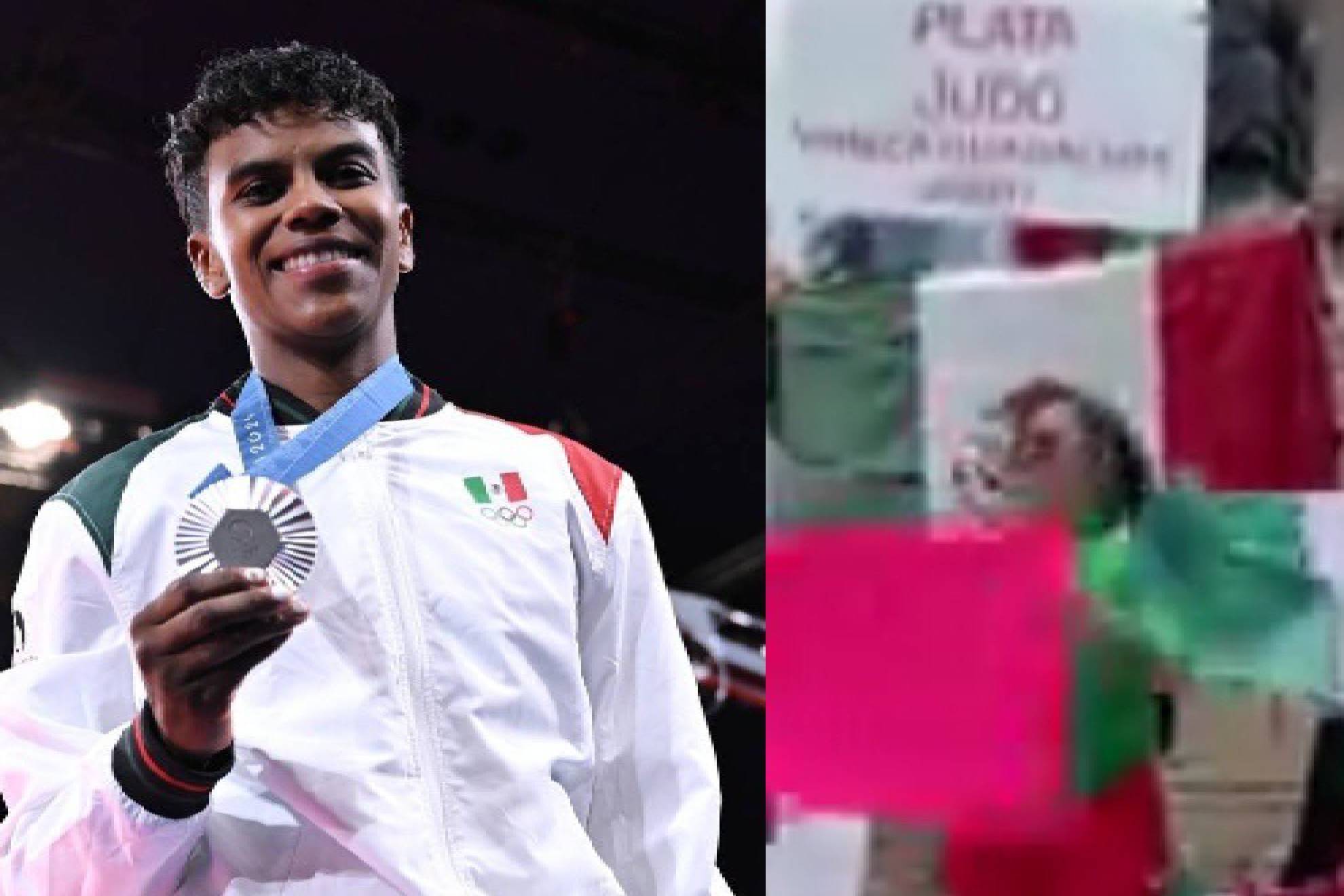 Prisca Awiti consigui� la medalla de plata para M�xico en Judo.