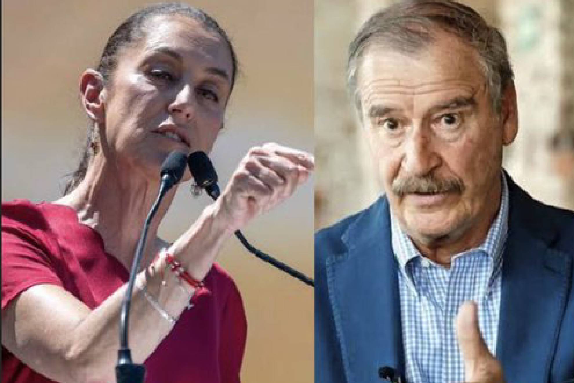 Claudia Sheinbaum lanz� cr�ticas en contra de Vicente Fox.