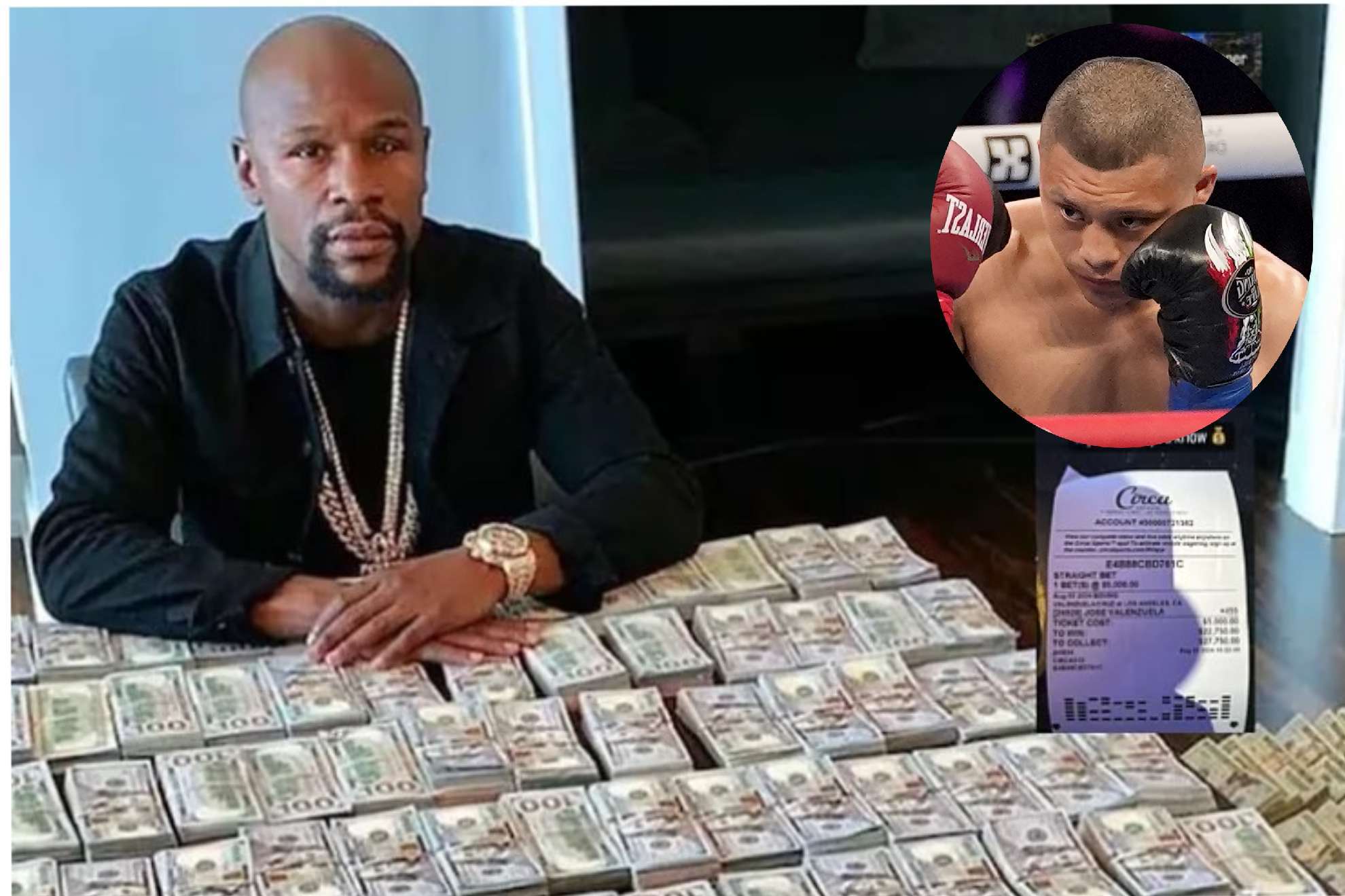Floyd Mayweather gana billetes verdes gracias a Isaac Cruz y Andy Ruiz