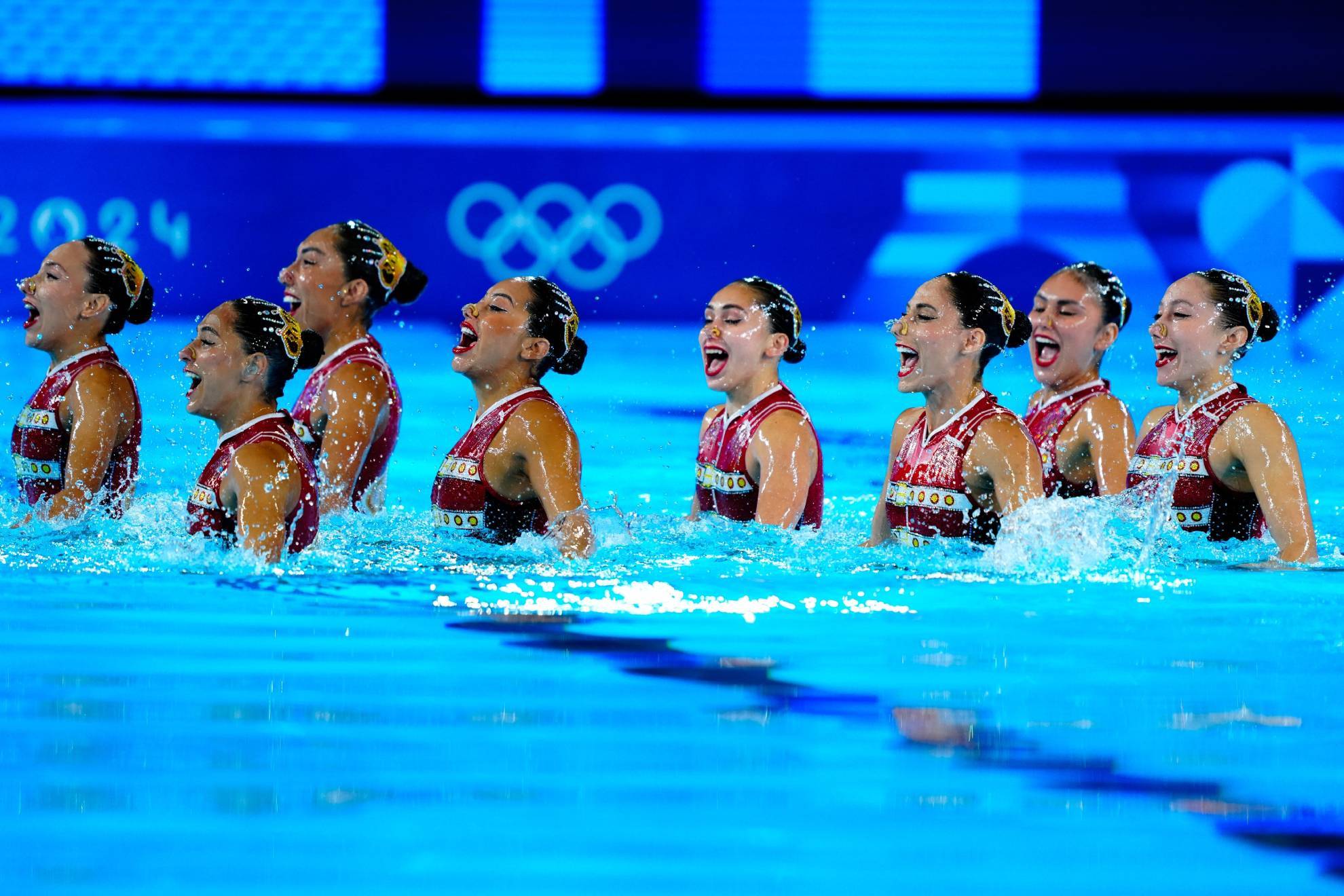 M�xico Nado sincronizado Nuria Diodado Juegos Ol�mpicos Par�s 2024