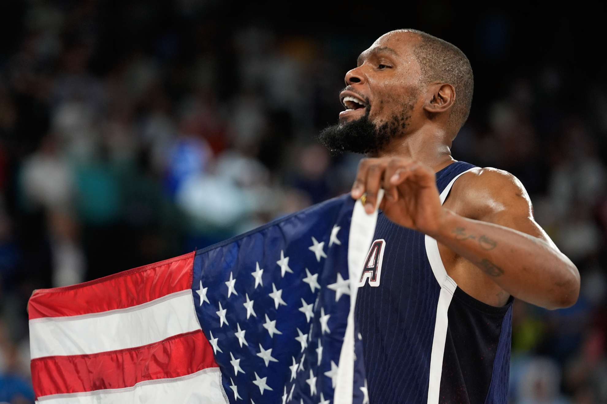Kevin Durant ya es m�s hist�rico tras actuaci�n en Par�s 2024