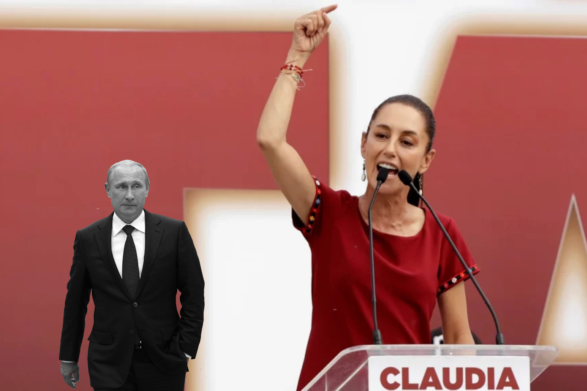 Claudia Sheinbaum justifica la invitaci�n a Putin.